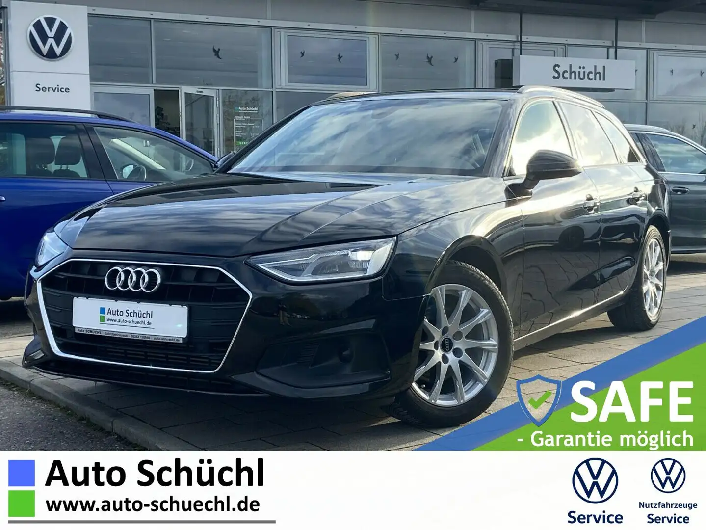 Audi A4 Avant 35 2.0 TFSI S-tronic 17"+EL.HECK+NAVI+L Schwarz - 1