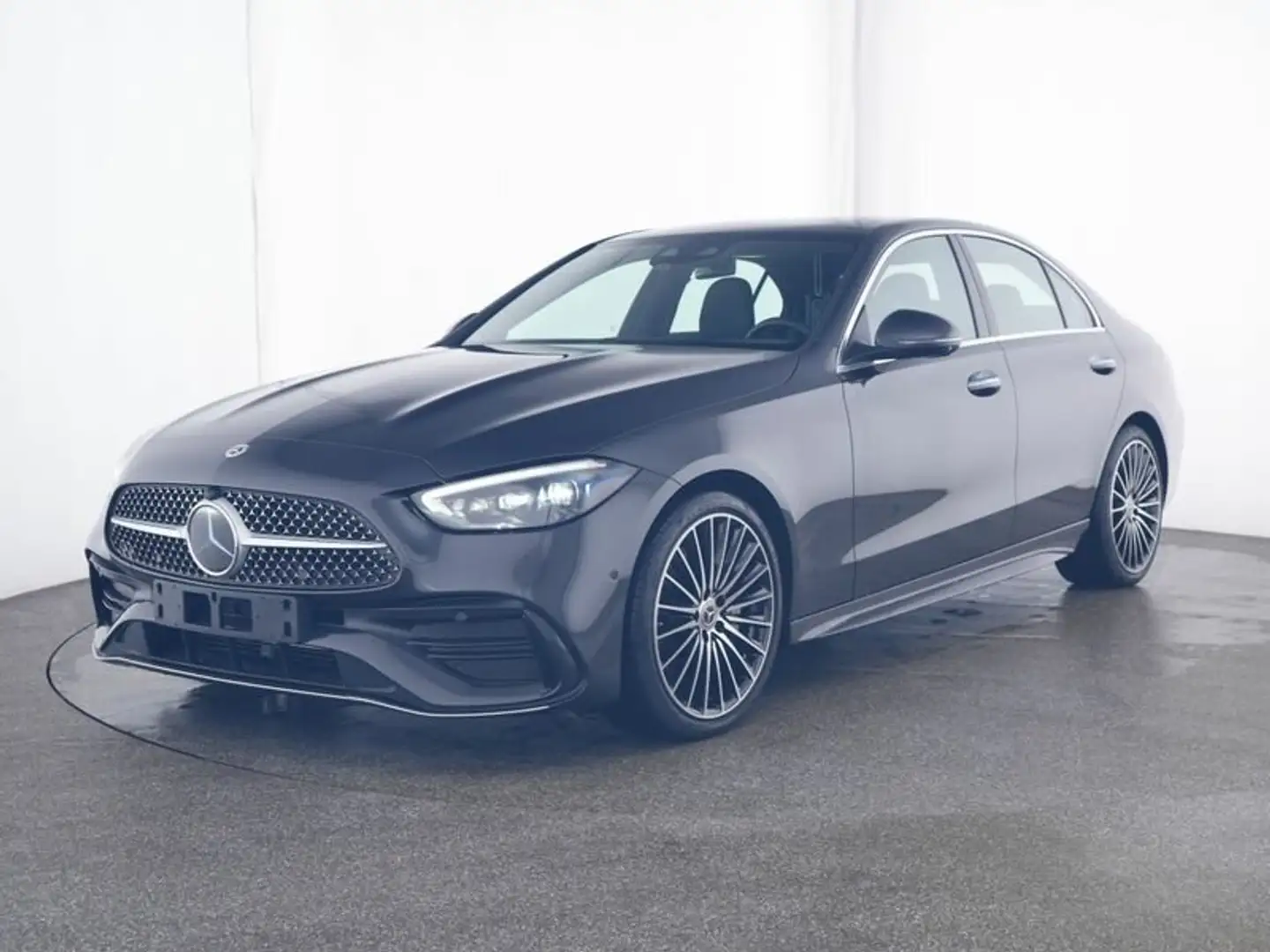 Mercedes-Benz C 300 d AMG+AHK+Distr+Burmester+KeyGo+HeadUp+19" Grau - 1