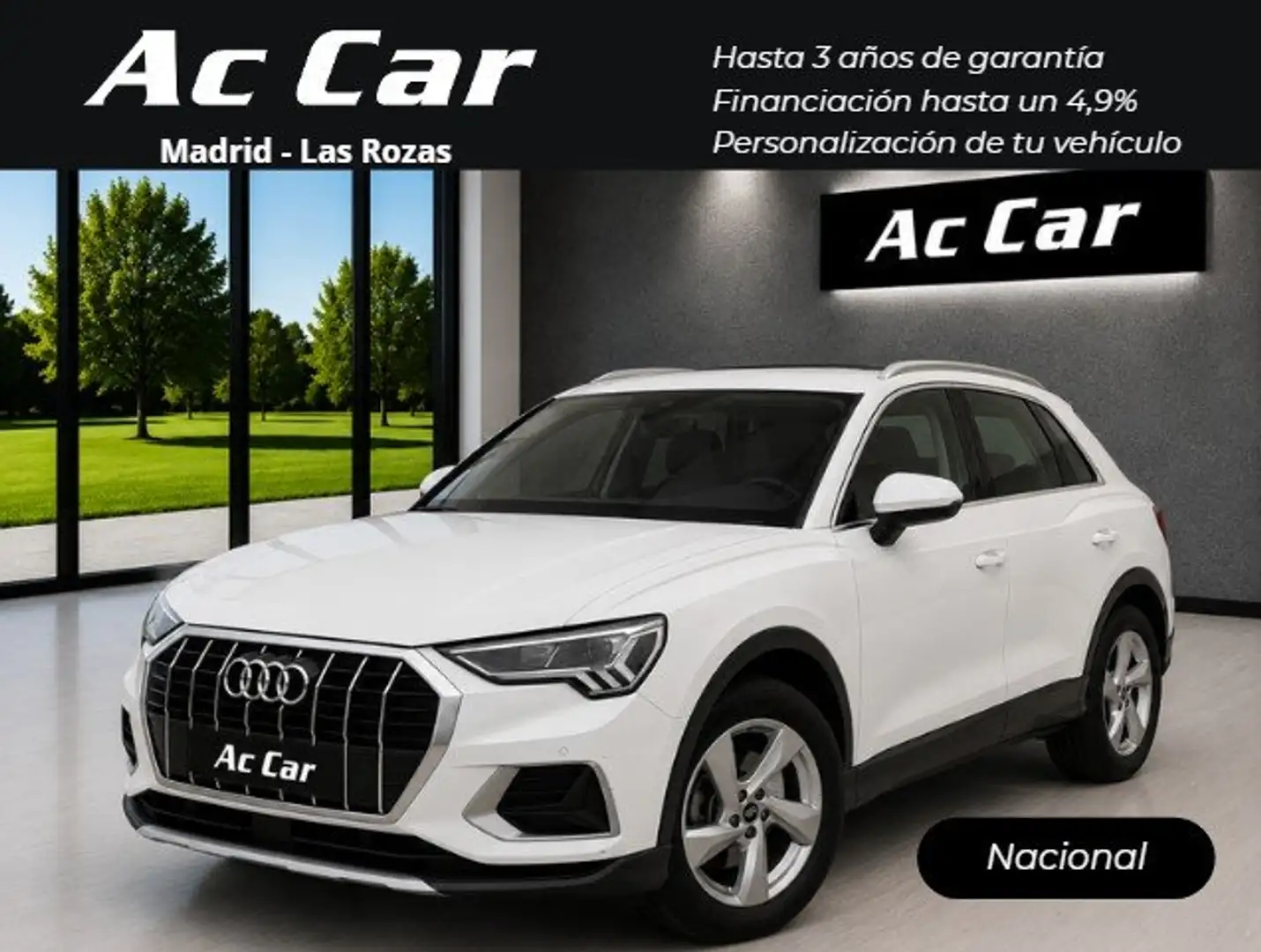 Audi Q3 35 TFSI 110kW (150CV) S tronic Advanced Blanco - 1