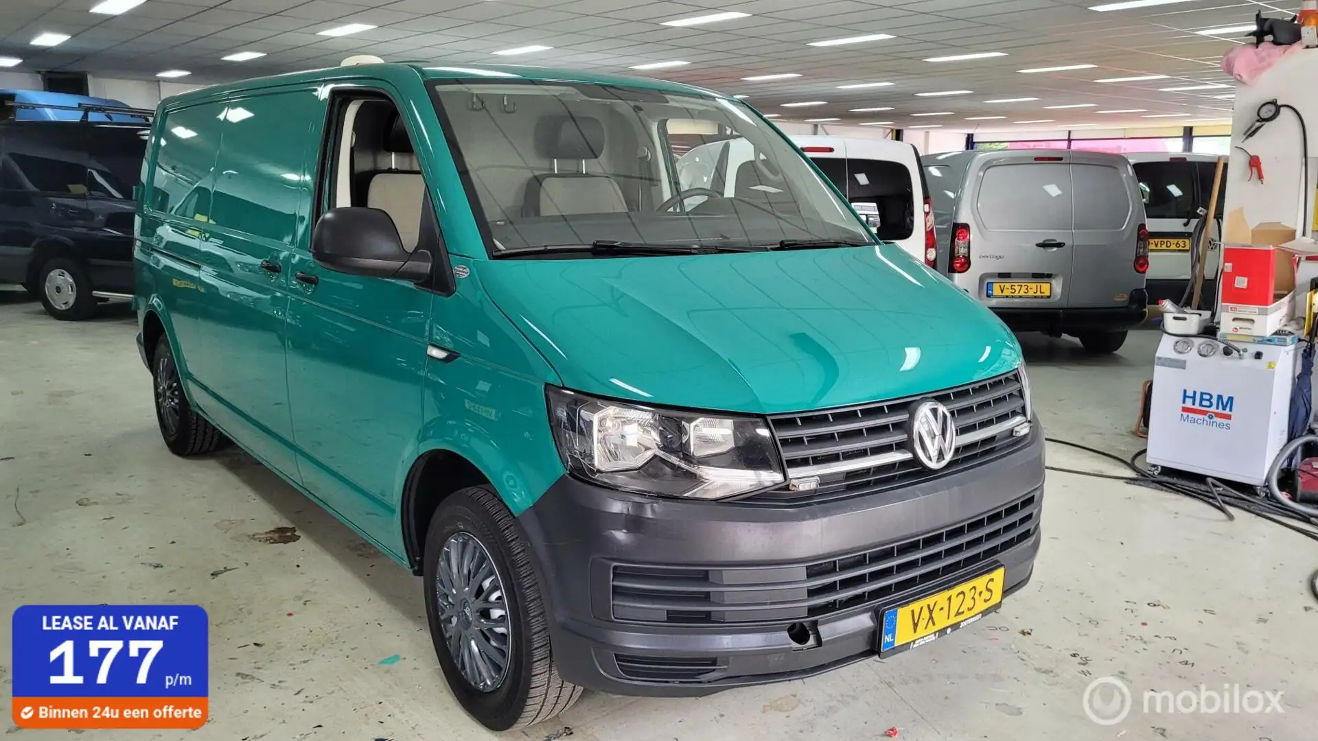 Volkswagen T6 Transporter 2.0 TDI L2H1 airco navigatie Vert - 1