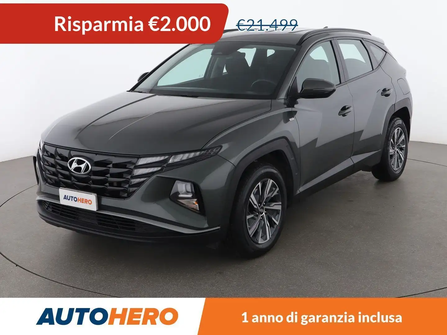 Hyundai TUCSON 1.6 T-GDI Mild-Hybrid XTech MHEV Verde - 1