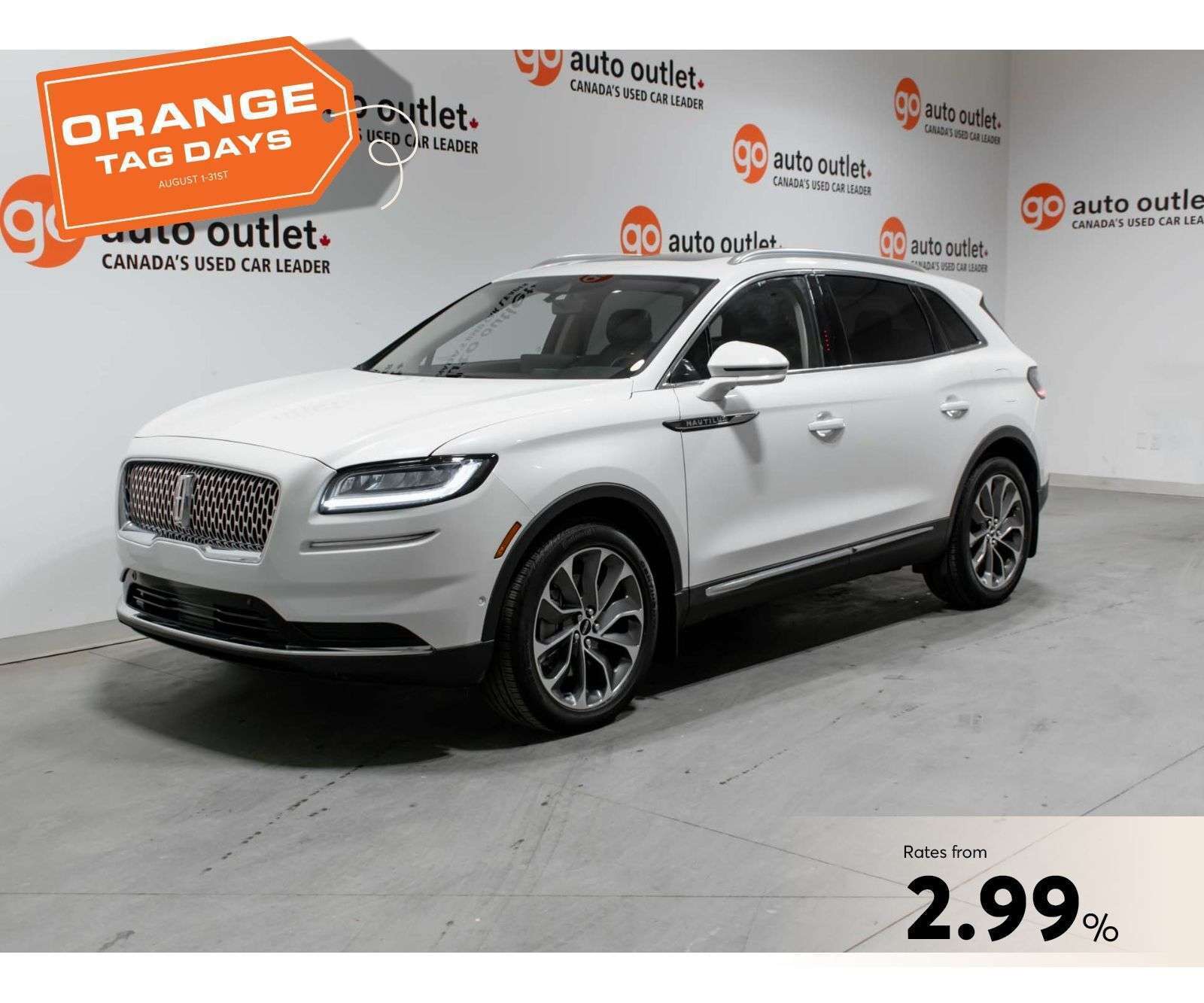2023 Lincoln Nautilus Reserve 2.7L V6 TWIN TURBO ECOBOOST, AWD, PREFERRE