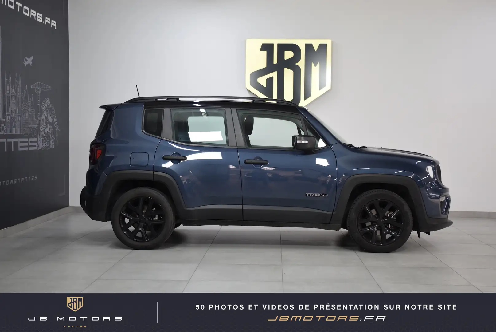 Jeep Renegade 1.5 Turbo T4 130 ch BVR7 e-Hybrid Summit Bleu - 2