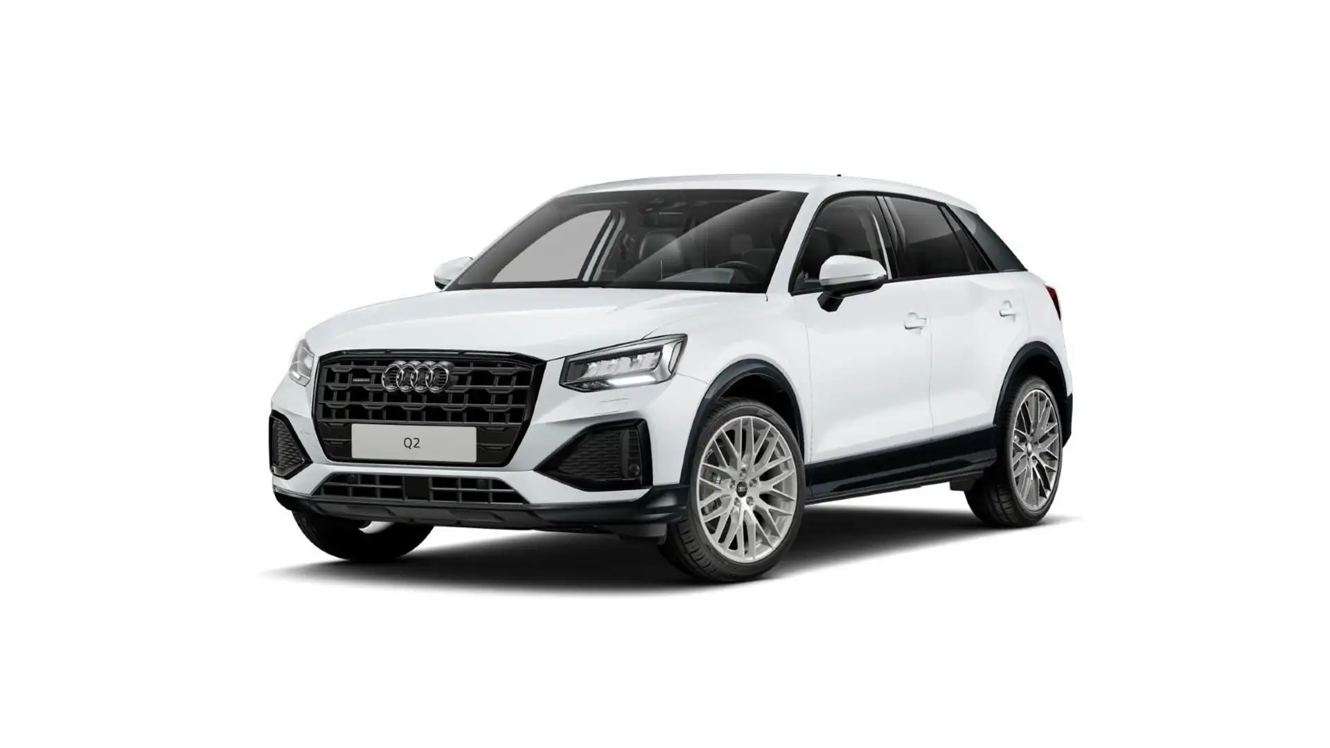 Audi Q2 35 TDI QUATTRO ADVANCED+WINTERRÄDER+AHK+SPORT Weiß - 2