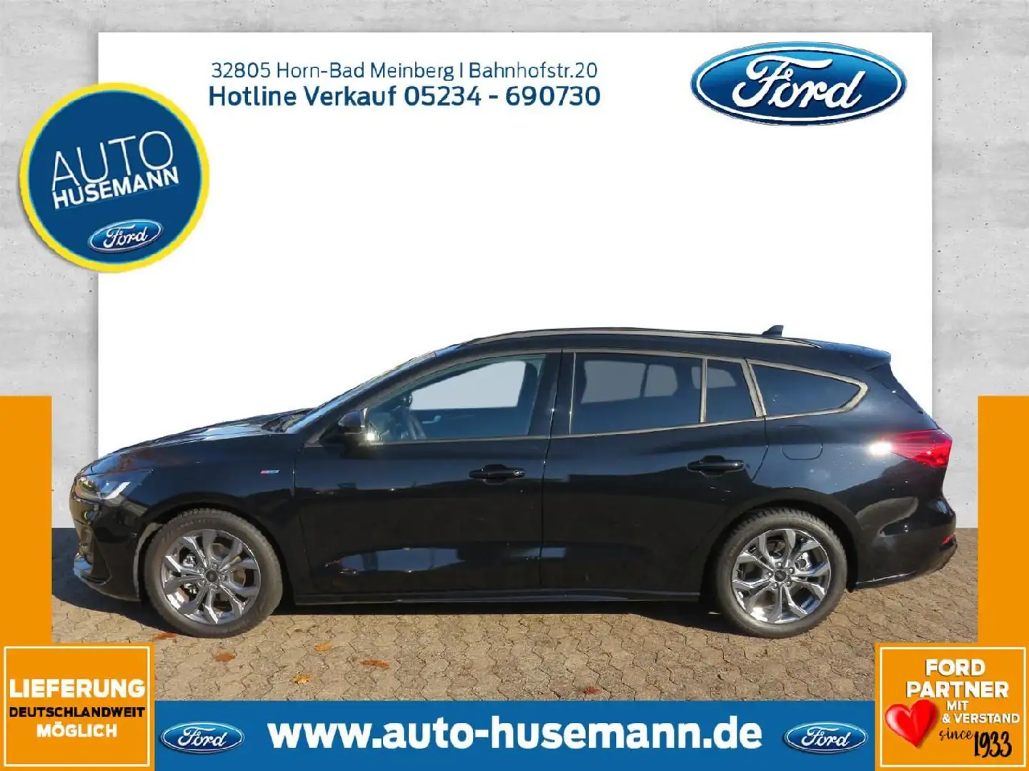Ford Focus Turnier ST-Line X,AHK schwenkbar,Klima,LMF Noir - 2