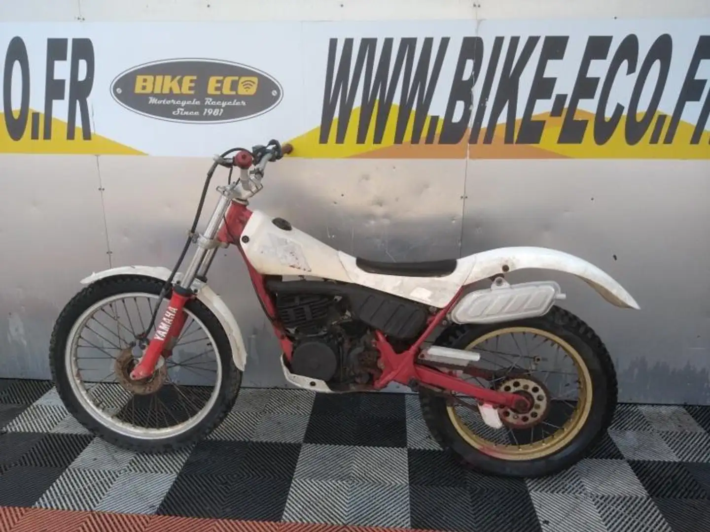 Yamaha TY 250 Blanc - 2