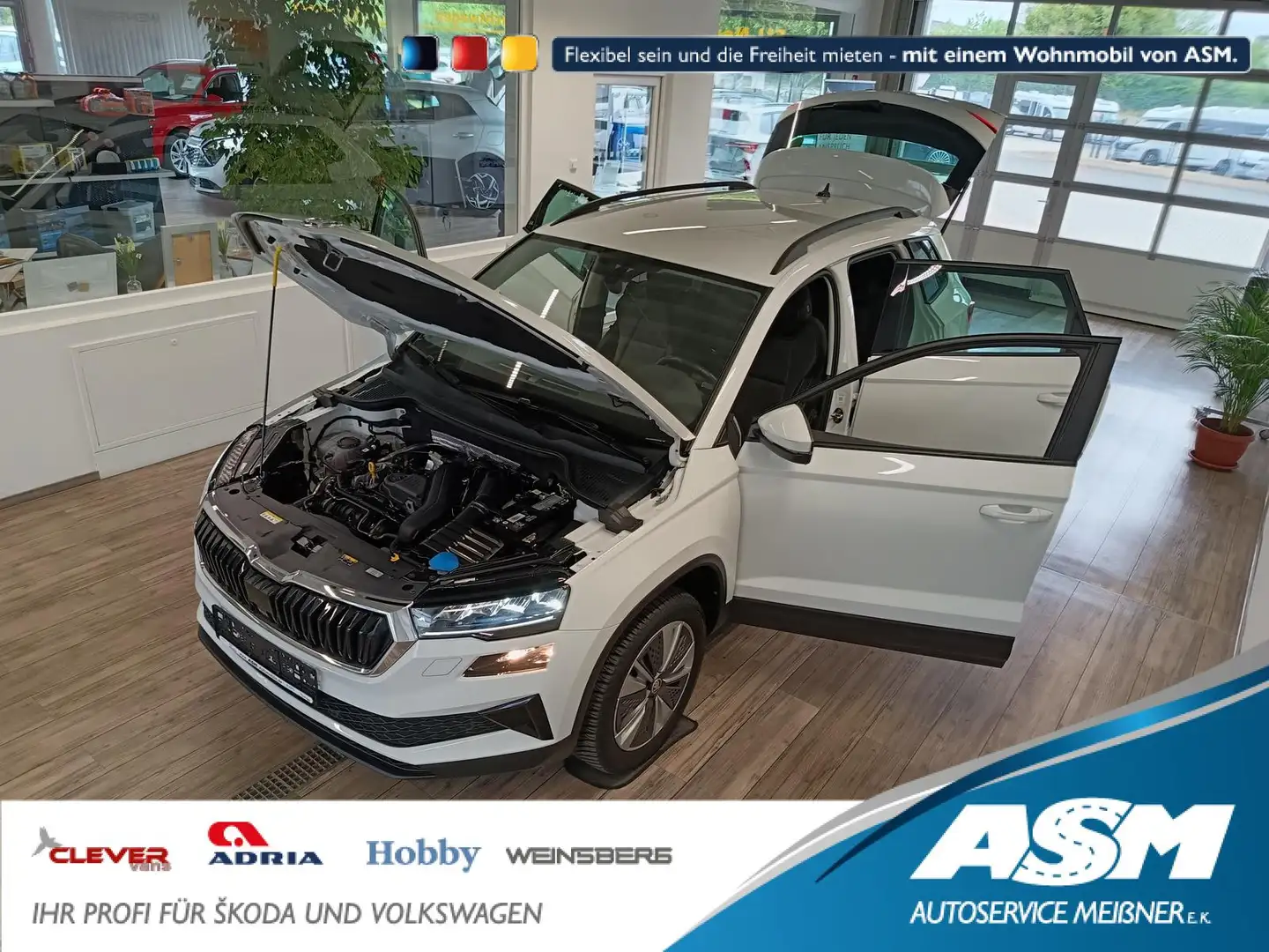 Skoda Karoq Style 1,5 TSI 110 kW DSG / Mobilität PLUS Garantie Fehér - 1