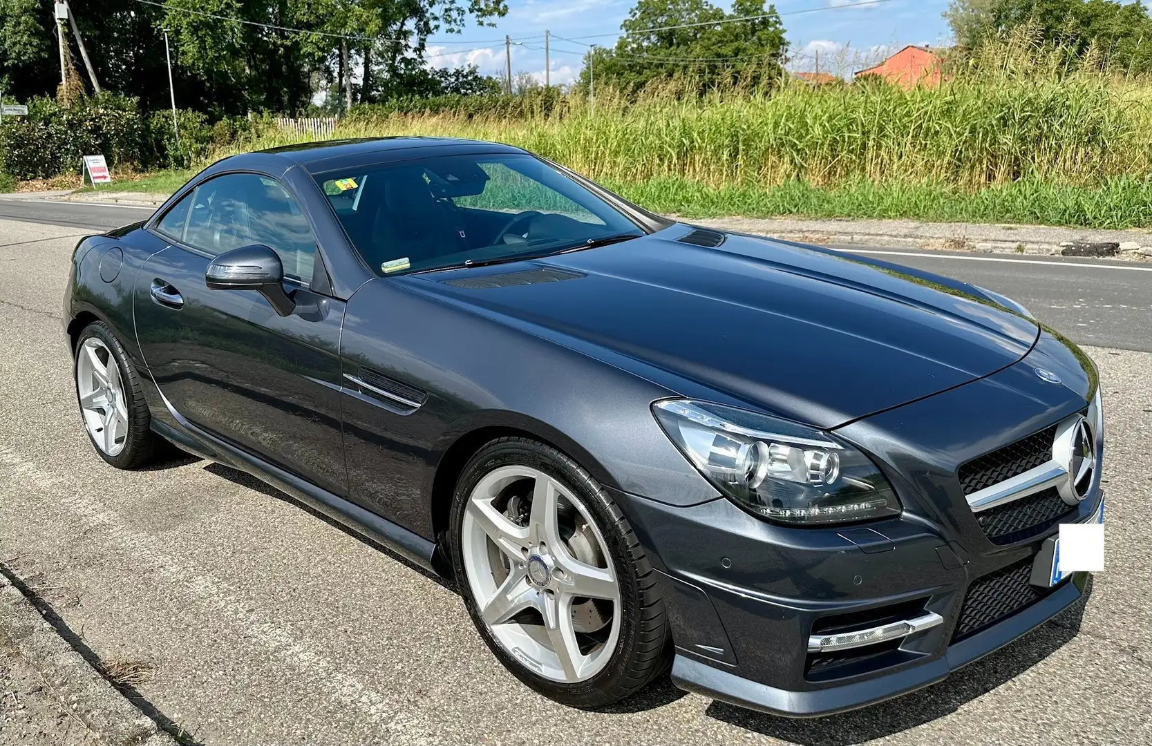 Mercedes-Benz SLK 250 SLK 250 (cgi be) Premium auto Szary - 1