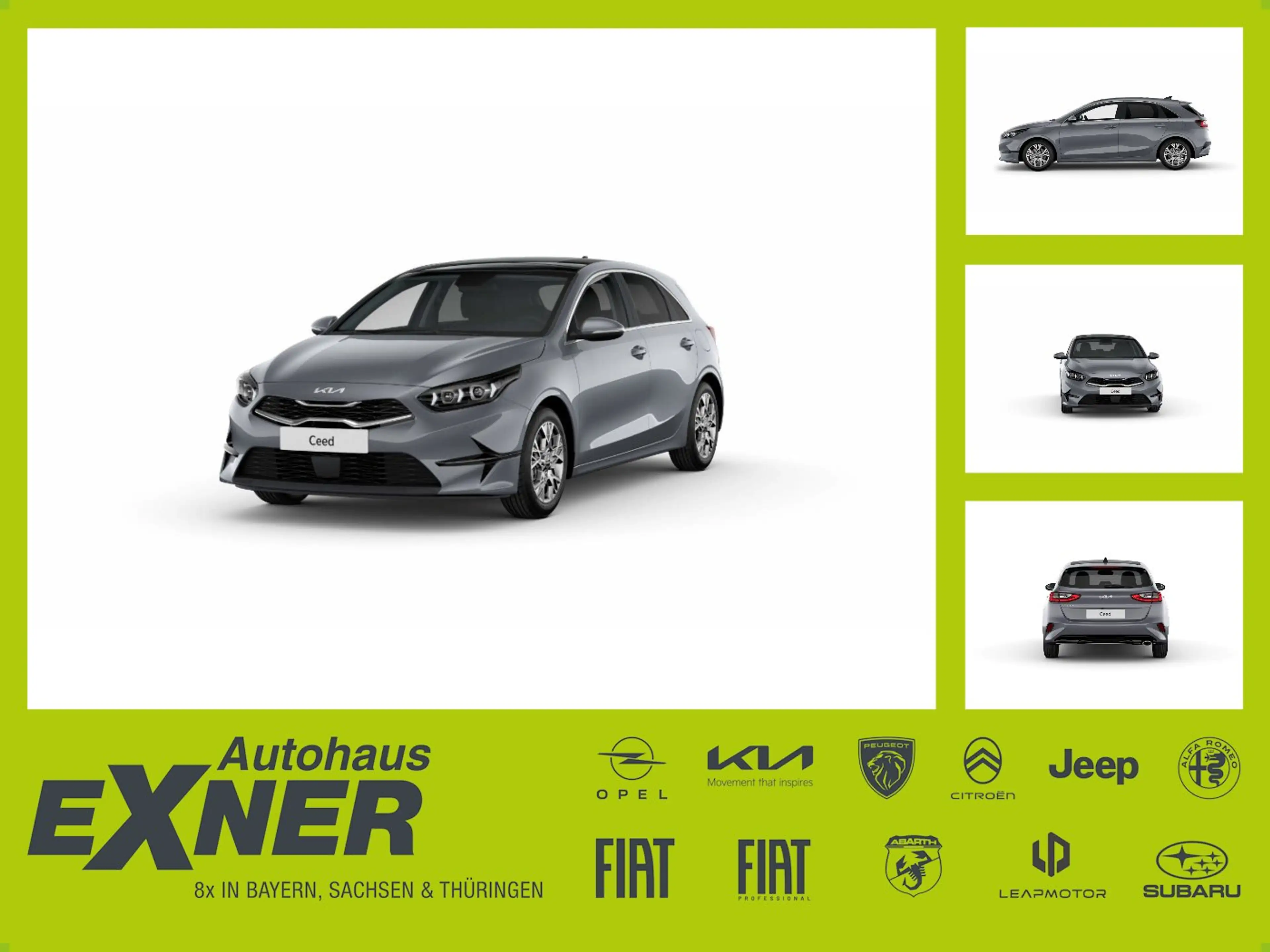 Kia Ceed / cee'd Ceed Vision Lenkrad-, Sitzheizung vorne, Navi