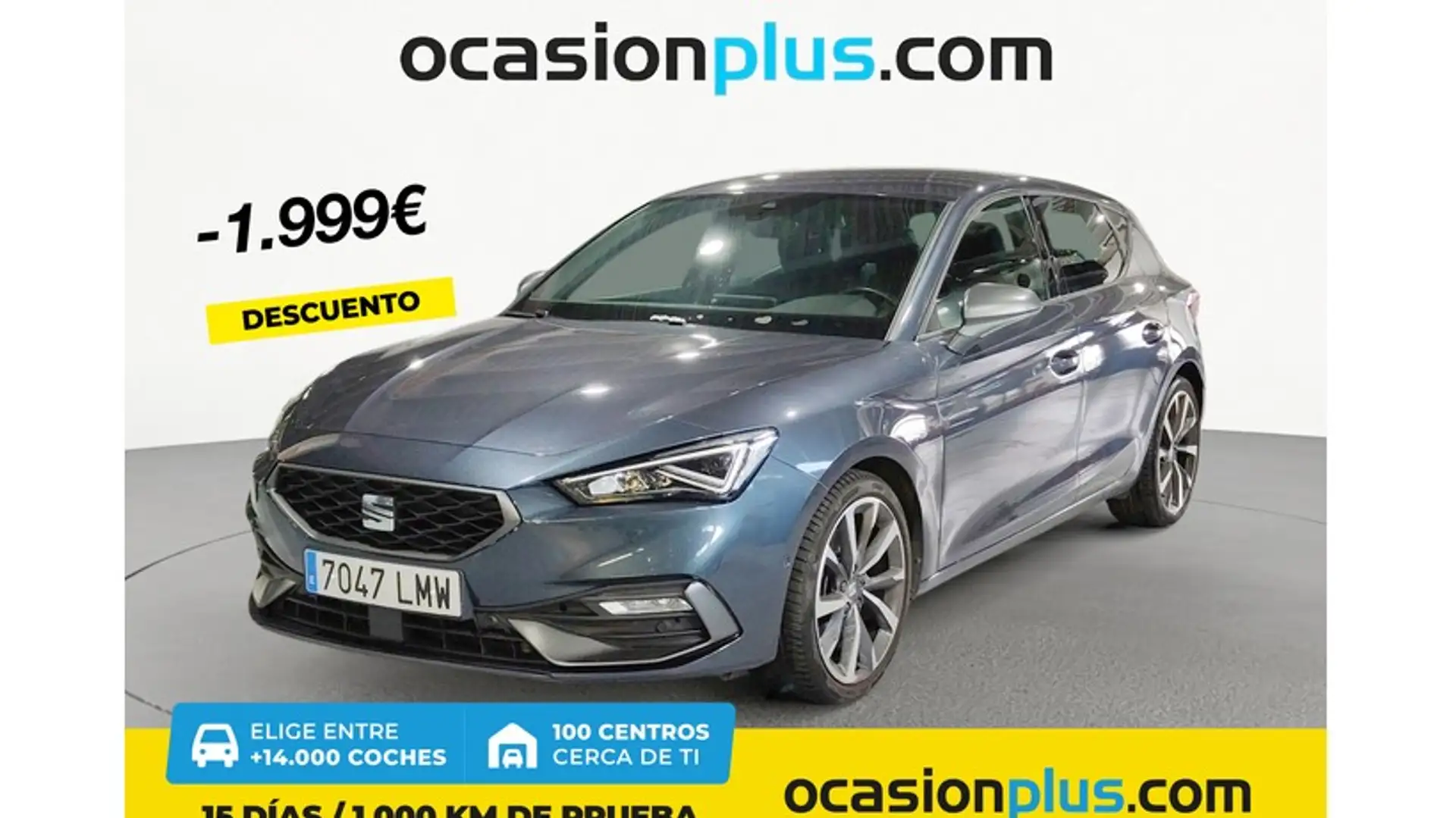 SEAT Leon 1.5 eTSI S&S FR DSG-7 150 Gris - 1