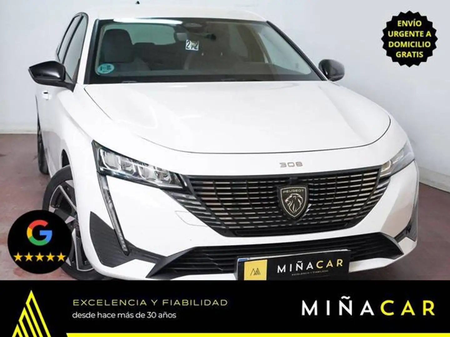 Peugeot 308 1.5 BlueHDi S&S Allure EAT8 130 Blanco - 1