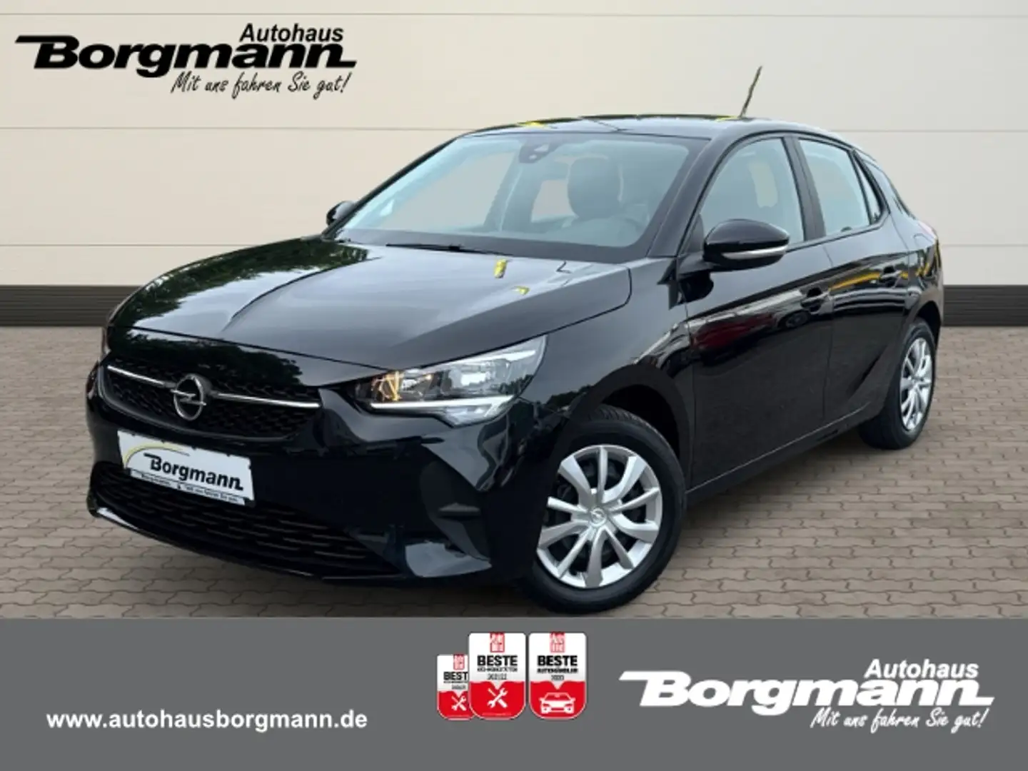 Opel Corsa F Edition 1.2 Navi - PDC - Allwetter - Klima - DAB Schwarz - 1