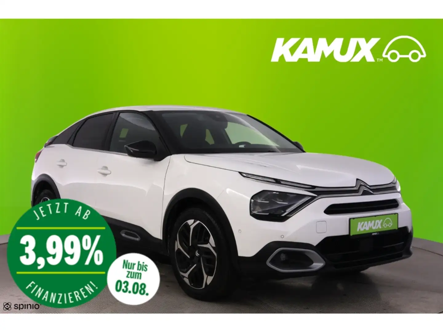 Citroen C4 1.2PureTech Aut.Shine+LED+NAVI+VIRTUAL+KAMERA Wit - 1