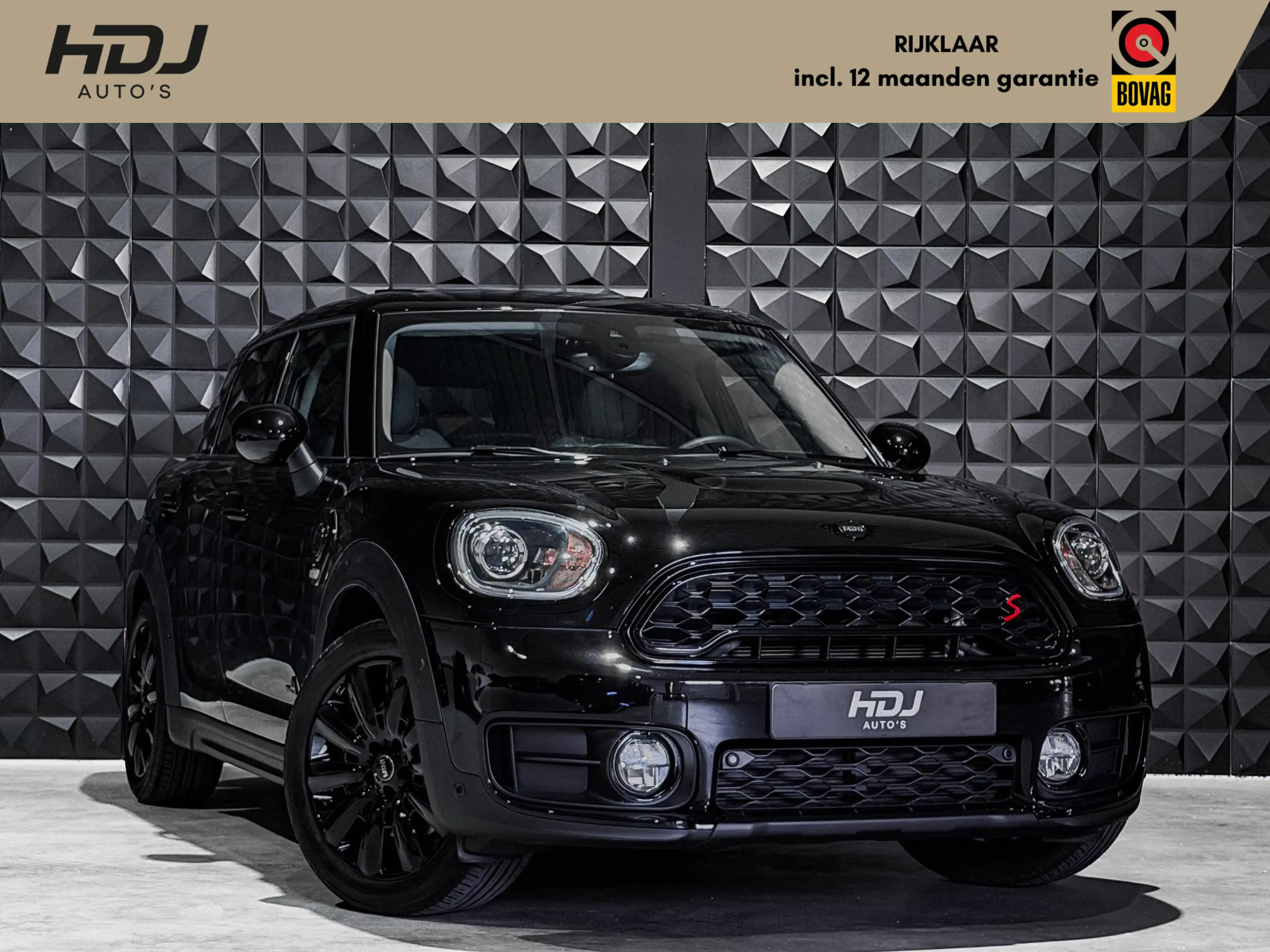 MINI Cooper SE Countryman Mini 1.5 ALL4 Chili | All Black | Pano | 18"| HUD
