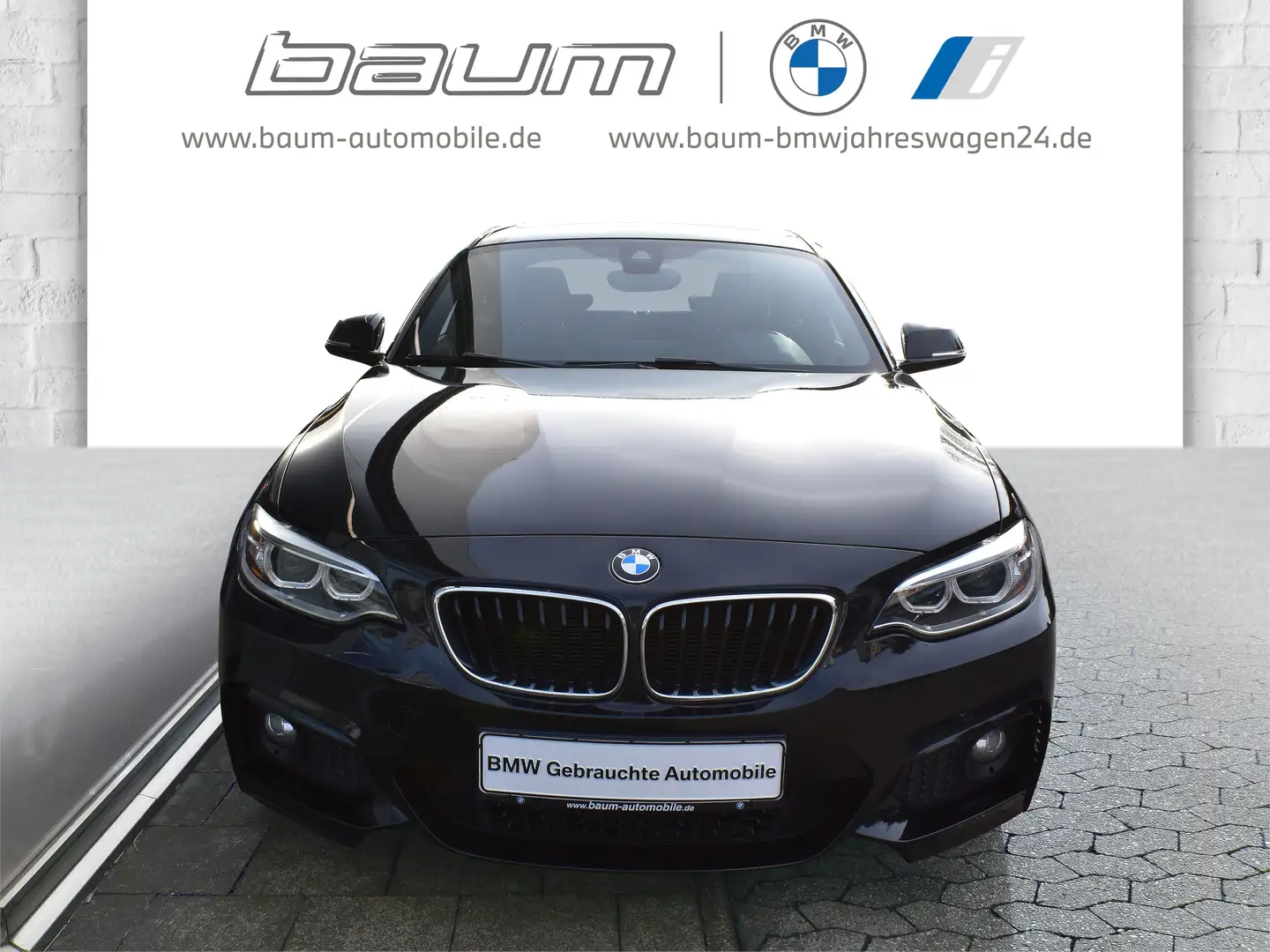 BMW 220 d Coupé M Sportpaket Xenon GSD Navi Prof. Noir - 2