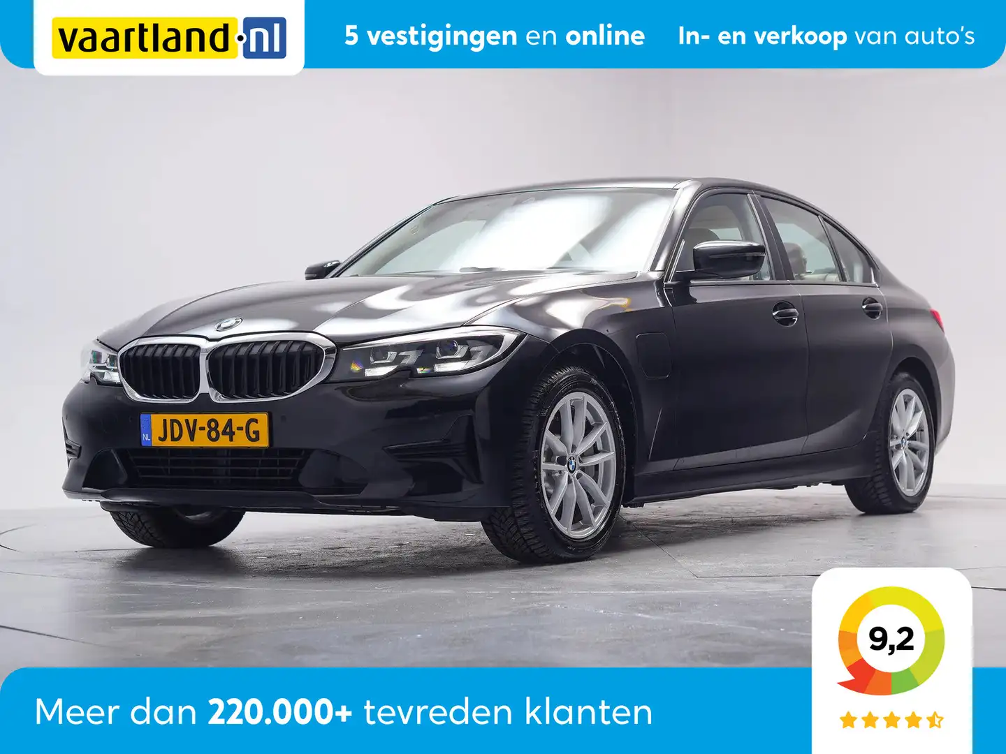 BMW 330 3-serie 330e Executive Aut. [ Navi.Proff Head-up S Zwart - 1