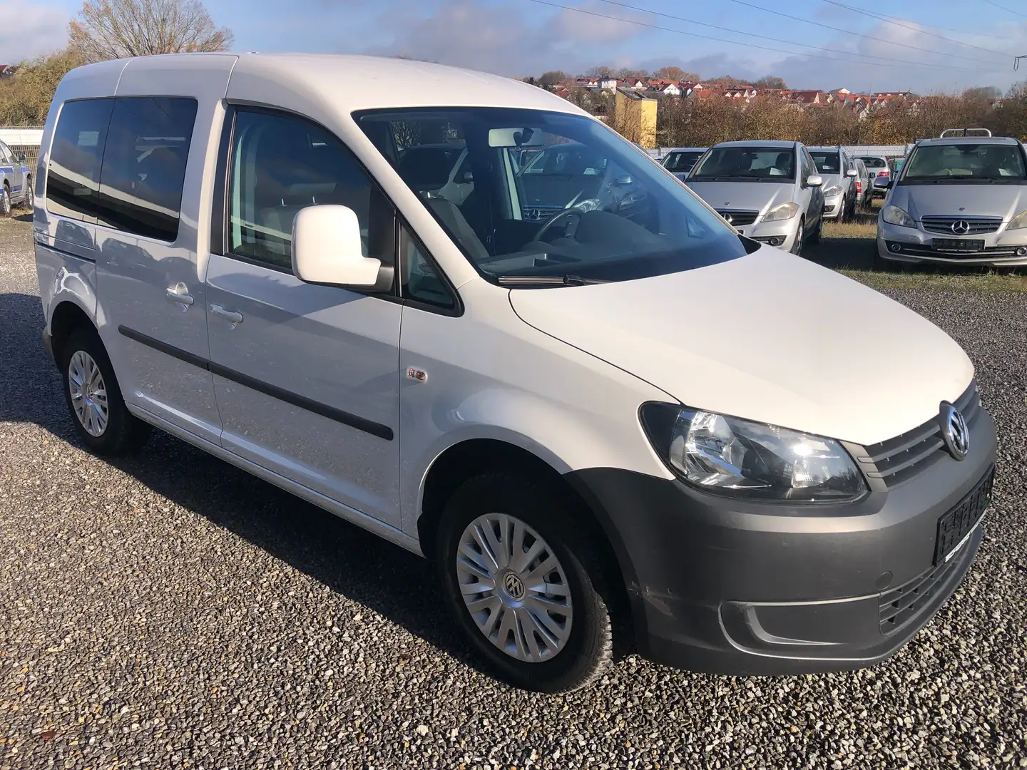 Volkswagen Caddy 2.0 EcoFuel Trendline*Cool&Find Paket*PDC*1.Hand* Weiß - 2