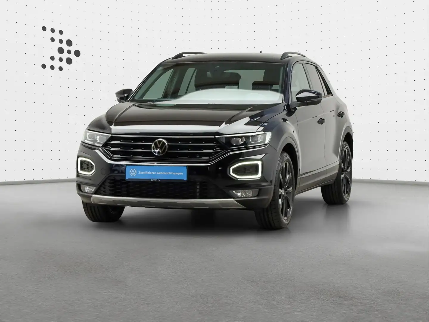 Volkswagen T-Roc 1.5 TSI DSG SPORT*BLACK-STYLE*LED*AHK*NAVI Black - 2