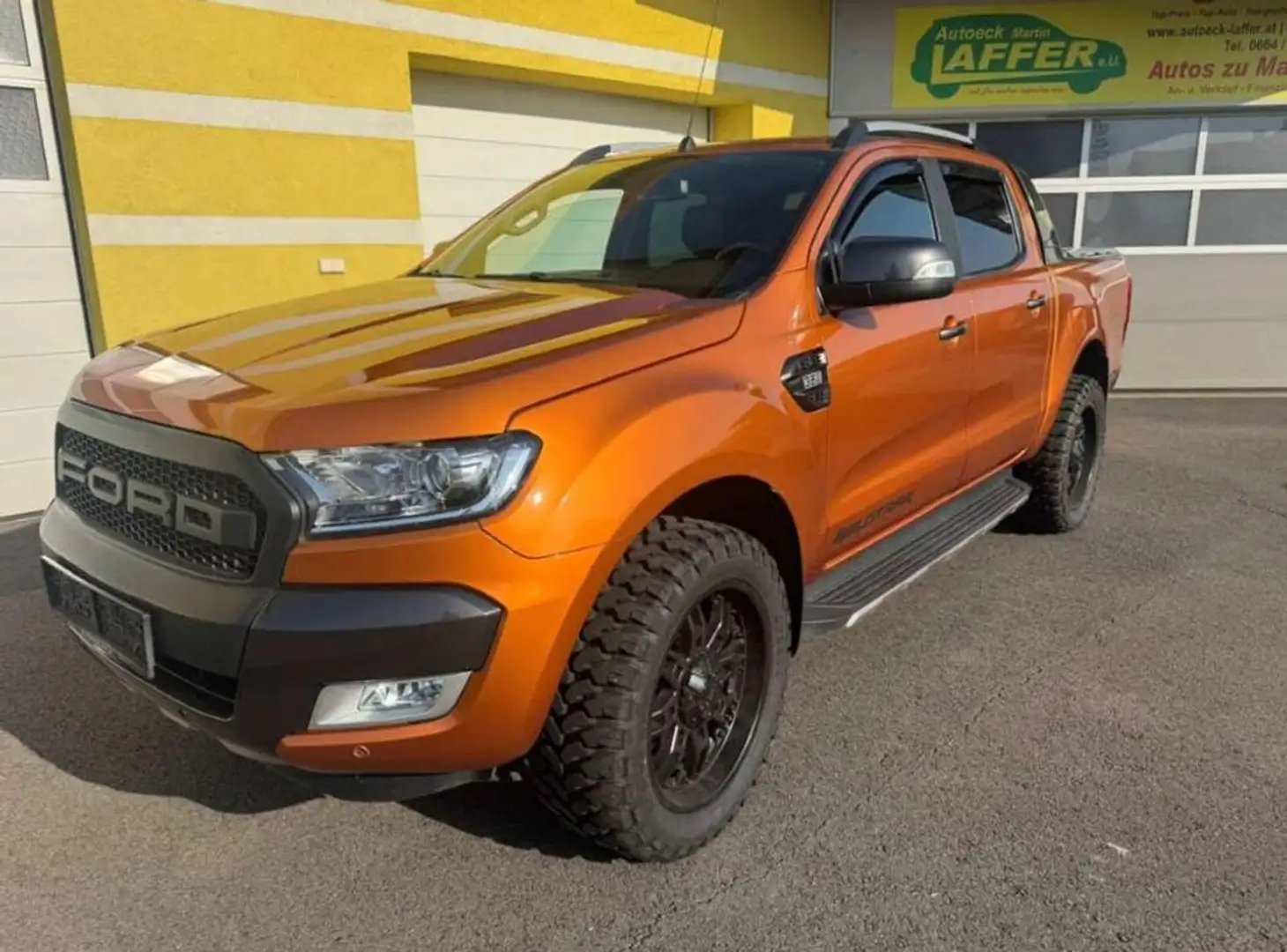 Ford Ranger 3.2 Aut. DK 4X4 Wildtrak -nur 82tkm-TOP! Orange - 1