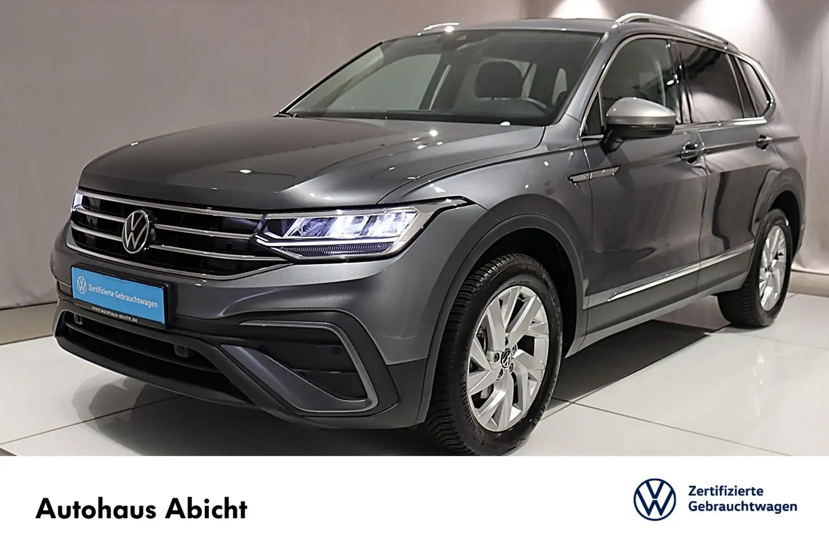 Volkswagen Tiguan Allspace Life 1.5 TSI DSG NAVI AHK LED ACC Klima Navi Gris - 1