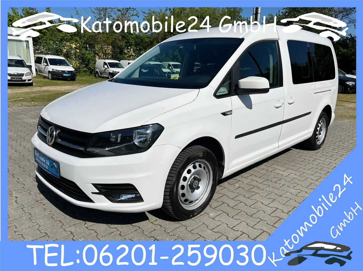 Volkswagen Caddy Caddy Maxi 2.0 TDI Climatronic, Rollstuhl Rampe... Blanco - 1