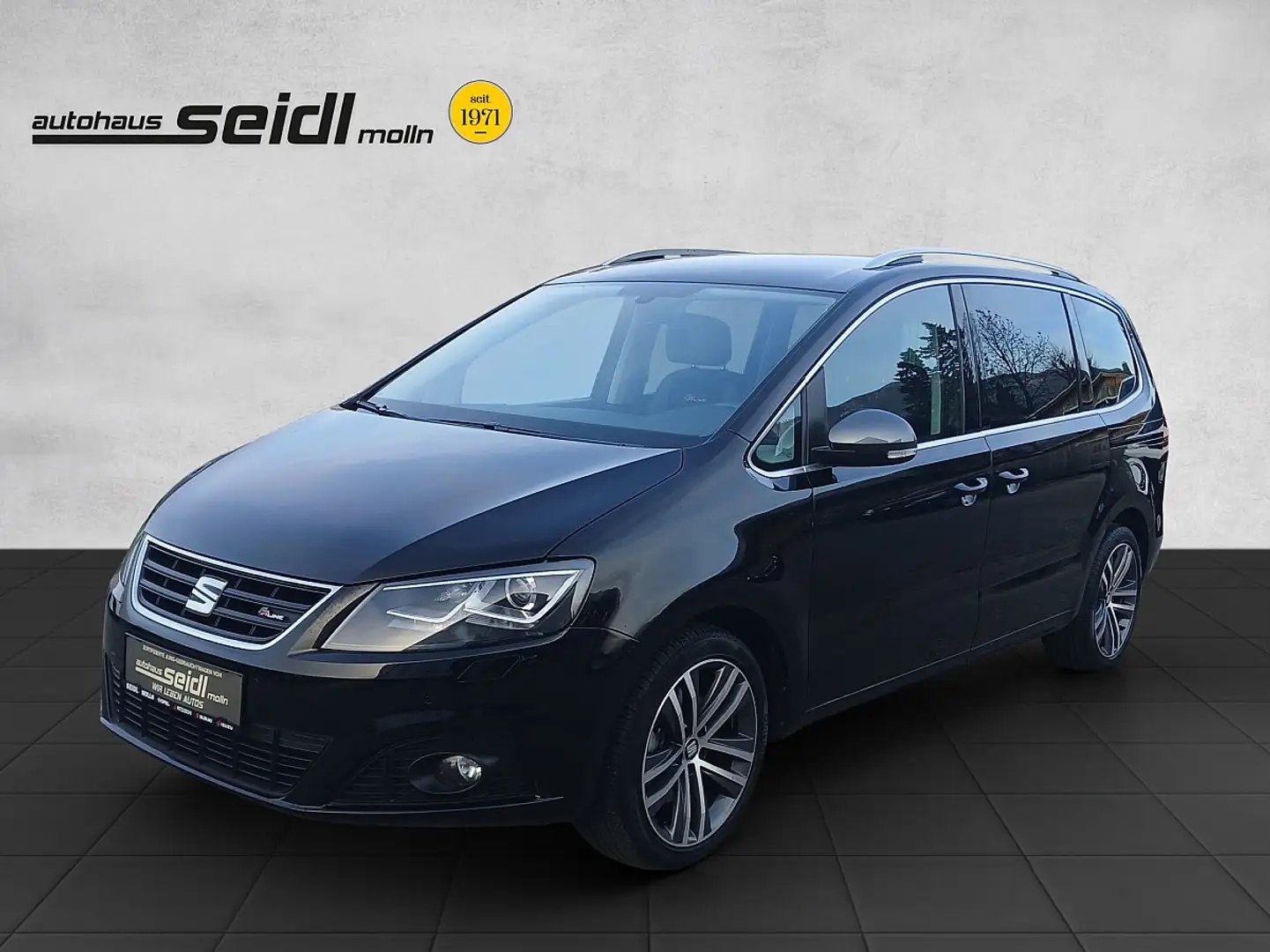 SEAT Alhambra FR 1,4 TSI DSG 7Sitzer mit Top Ausstattung und ... Schwarz - 1