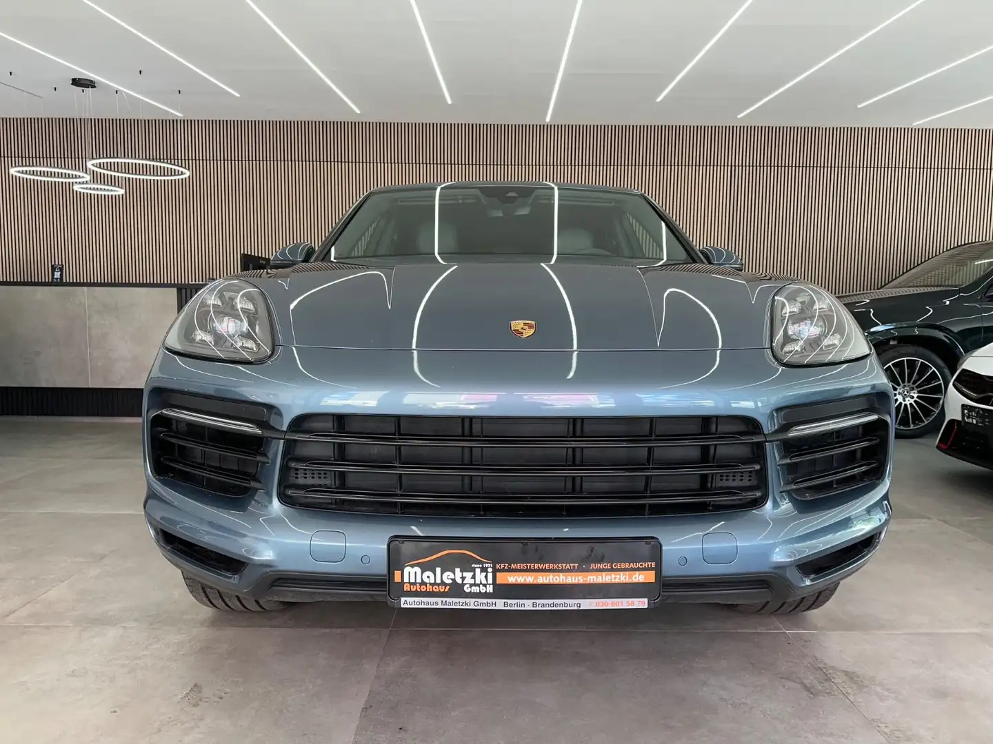 Porsche Cayenne 3.0 *Lenk.Hz*Matrix-LED*AppleCarPlay* Blau - 2