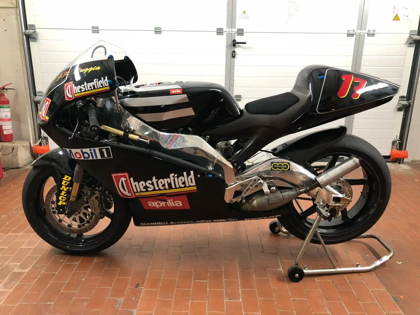 Aprilia RS 250 rsv 250 gp rsw ex ruggia asi motogp rotax samba Nero - 1