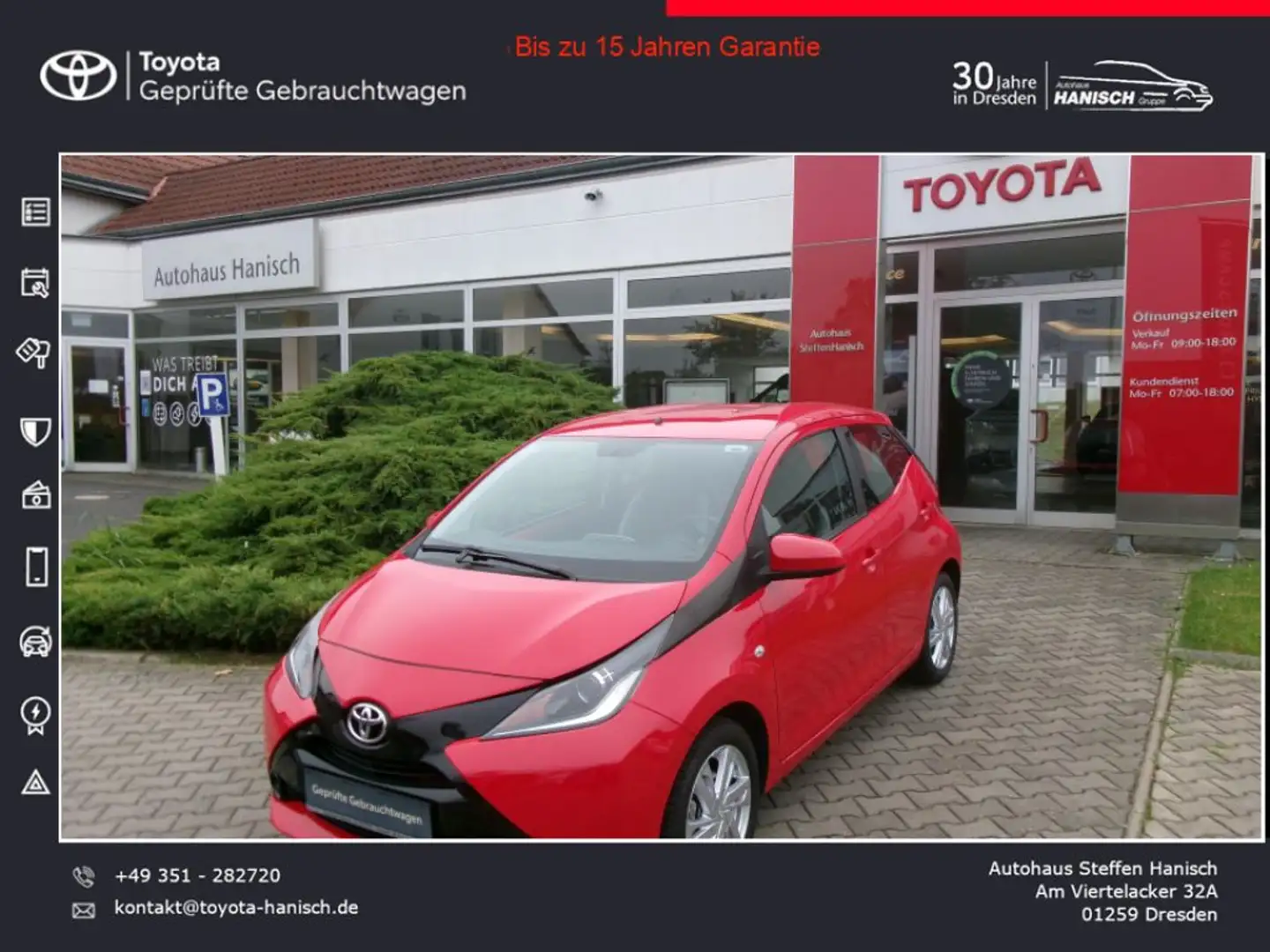 Toyota Aygo X x-play touch Rot - 1