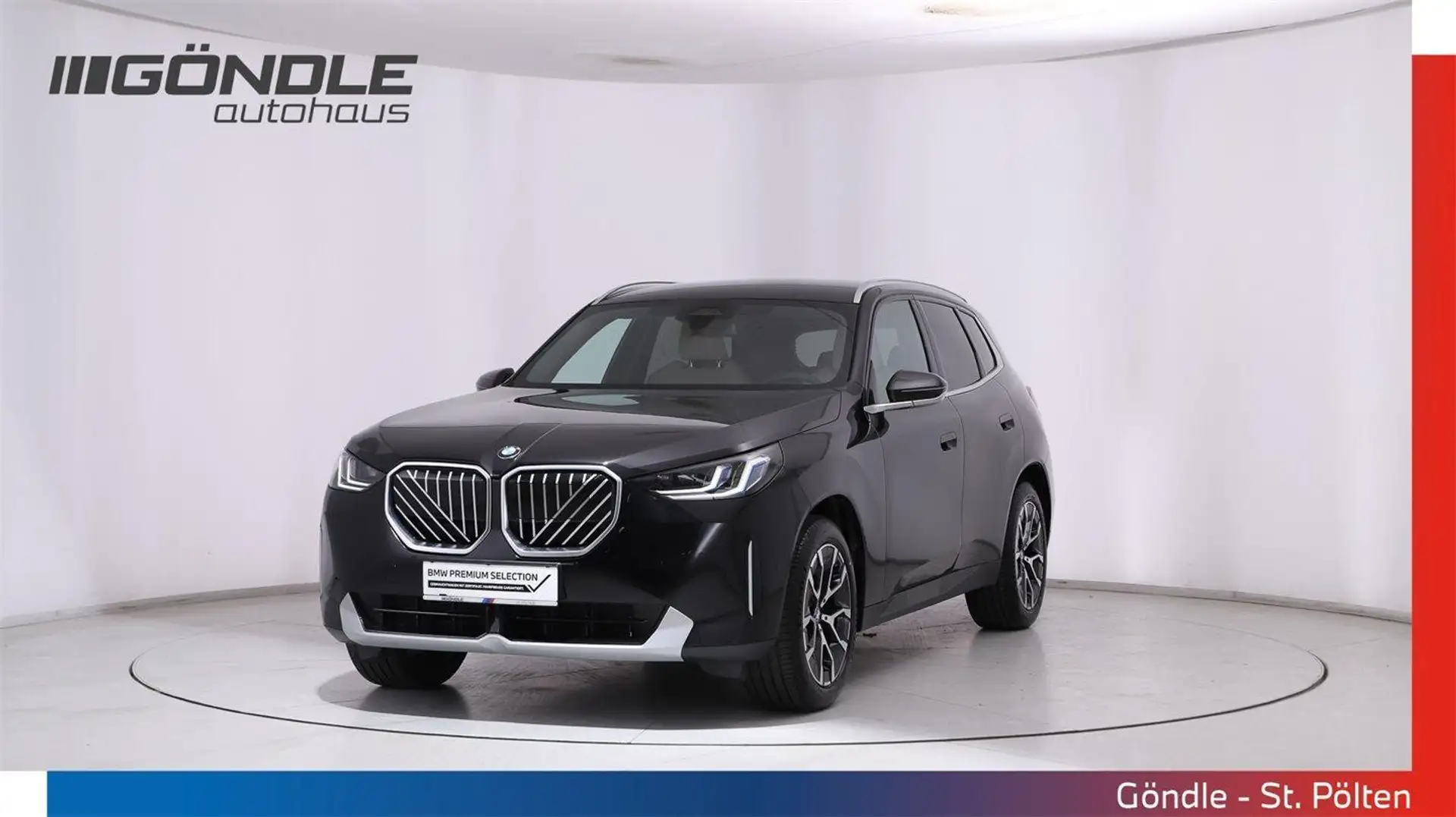 BMW X3 20i xDrive Noir - 1