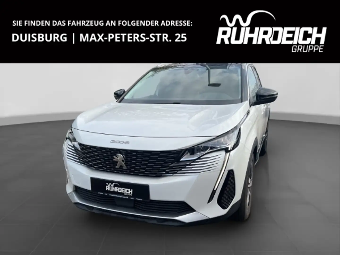 Peugeot 3008 Allure Pack PT 130 EAT8 +NAVI+CAM+SHZ+KLIMAAT+CARP White - 1