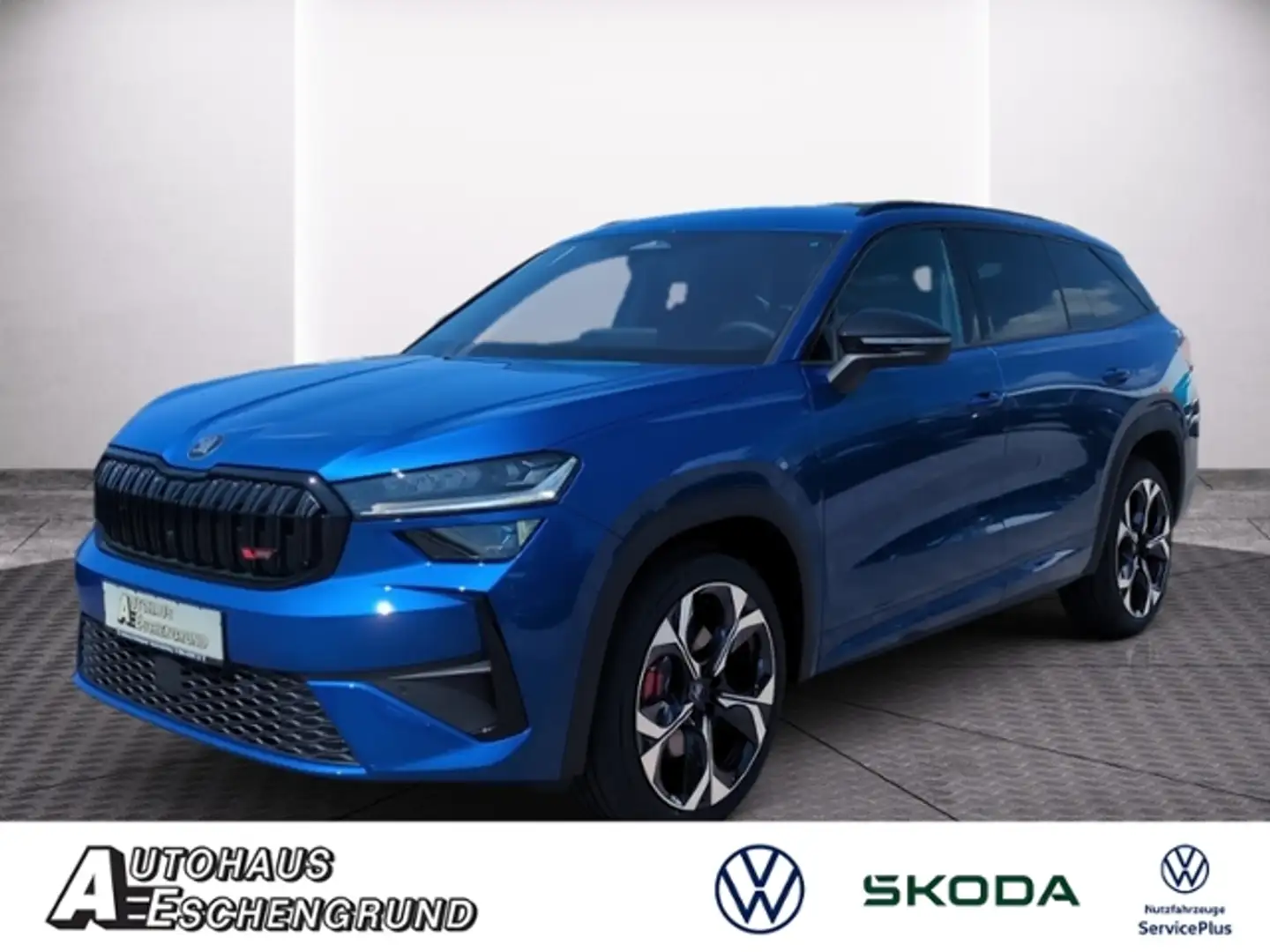 Skoda Kodiaq 2.0 TSI DSG 4x4 RS AHK FRONTSCHEIBENHZG NAVI Blau - 1