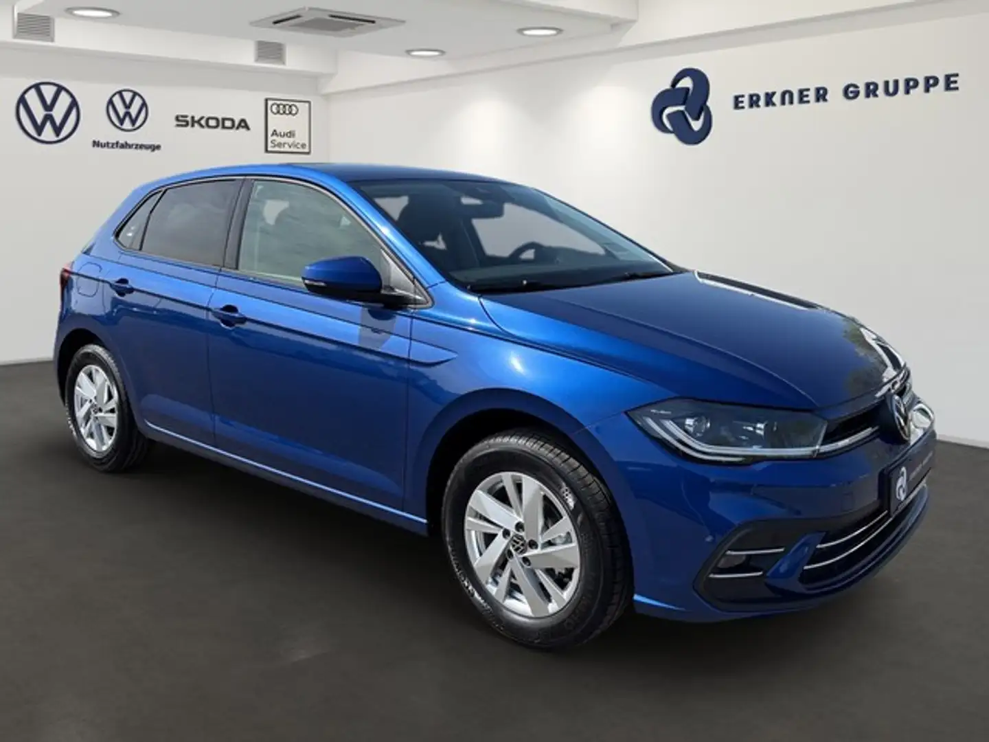 Volkswagen Polo 1.0TSI DSG Style SHZ+NAVI+APP+LED-MATRIX++ Blau - 2