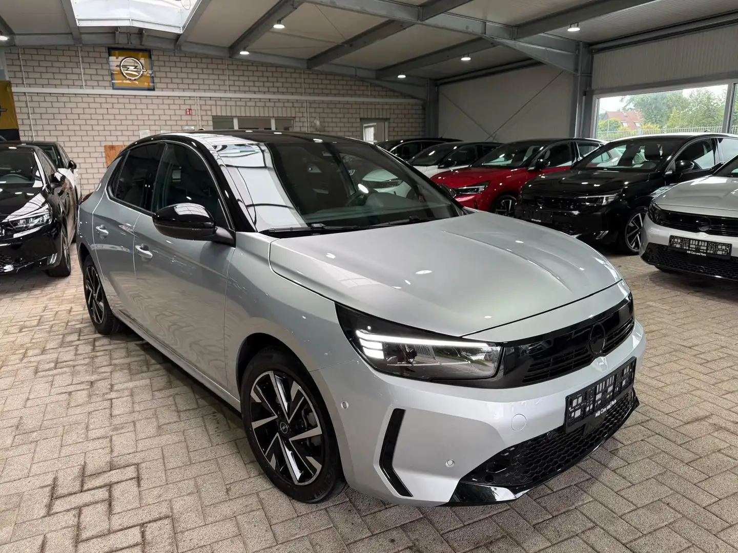 Opel Corsa F GS Line 1.2 Turbo Navi LED RFK PDC Argent - 2