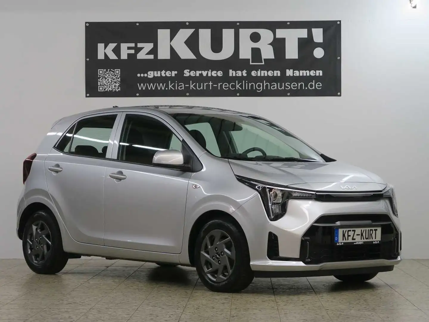 Kia Picanto PE2 1.0 DPI ISG AMT Vision! Silber - 1