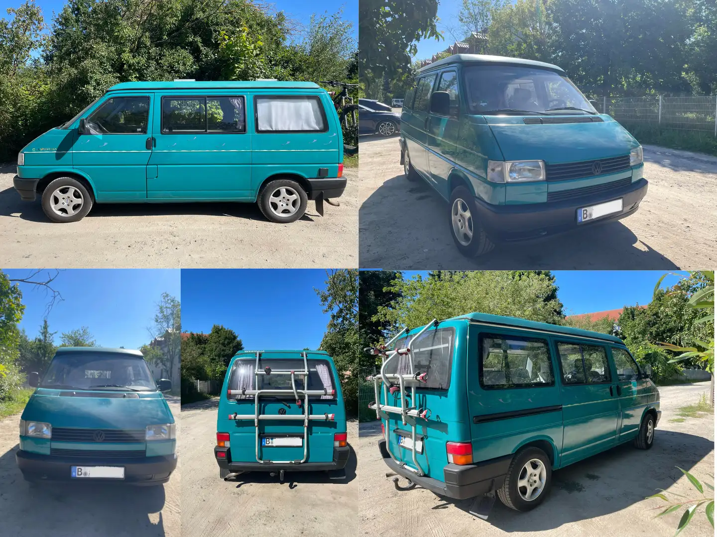 Volkswagen T4 California LPG Autogas, Zeltdach, Westfalia Ausstattung, Gas Grün - 2