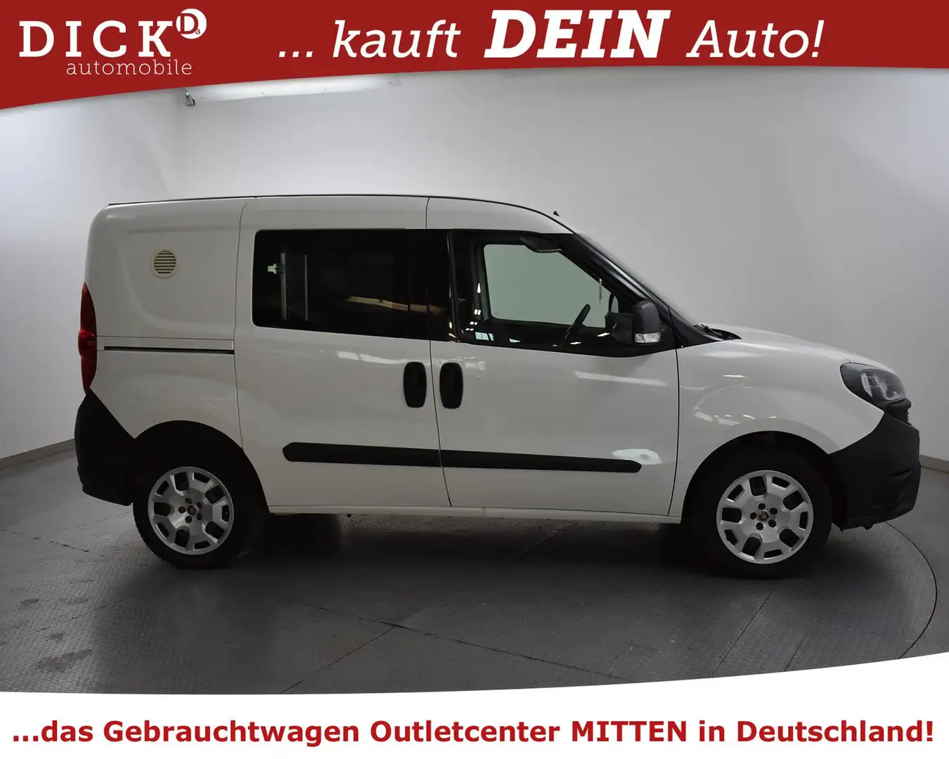 Fiat Doblo 1.4 SX Kasten CNG GAS+KLIMA+PDC+MFL+REGALE Blanc - 2