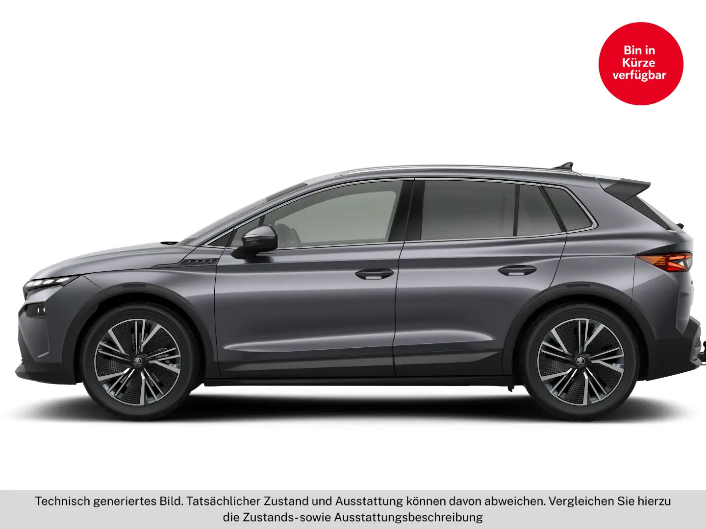 Skoda Elroq 85x Grau - 2