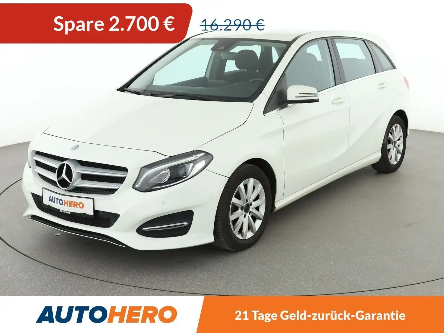 Mercedes-Benz B 180 Style Aut.*LED*TEMPO*PDC*SHZ*KLIMA*GARANTIE* Blanc - 1