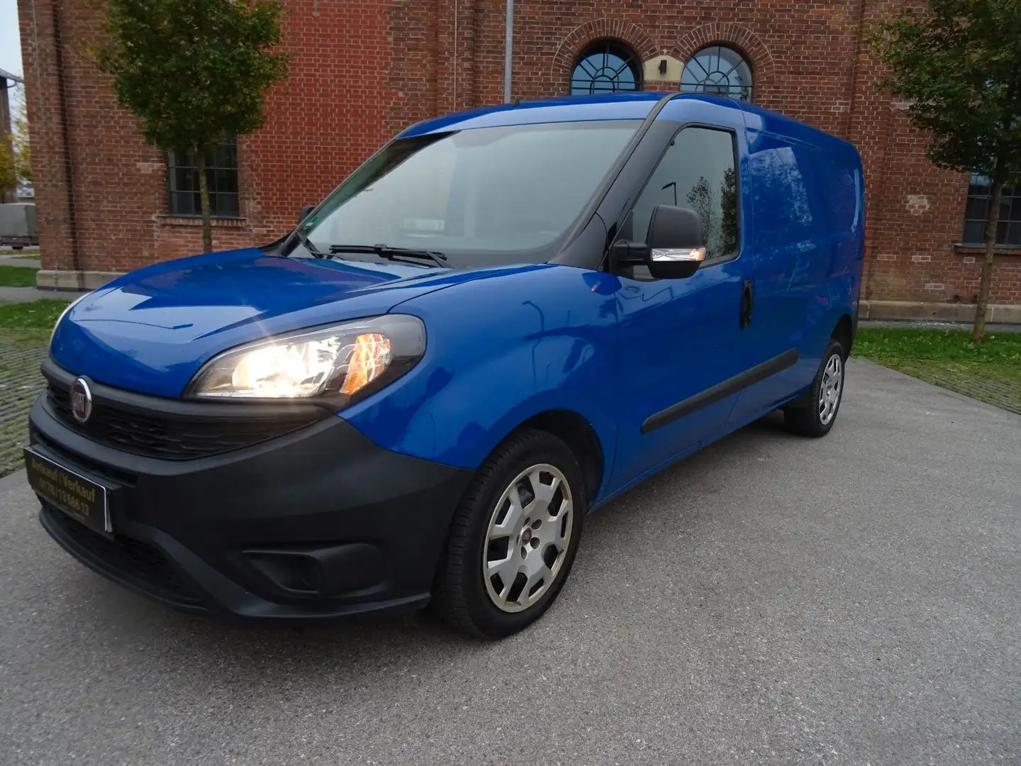 Fiat Doblo Doblò Basis Maxi Kasten-Euro 6 Scheckh. Blau - 2