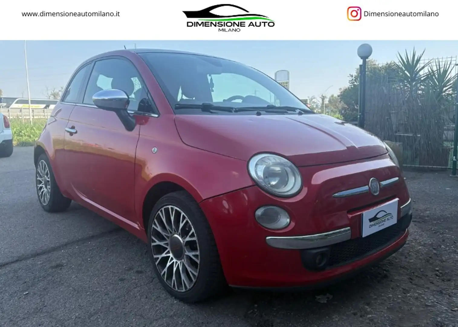 Fiat 500 GRANDINATA 500 III 0.9 t.air t. Lounge 85cv Rood - 1