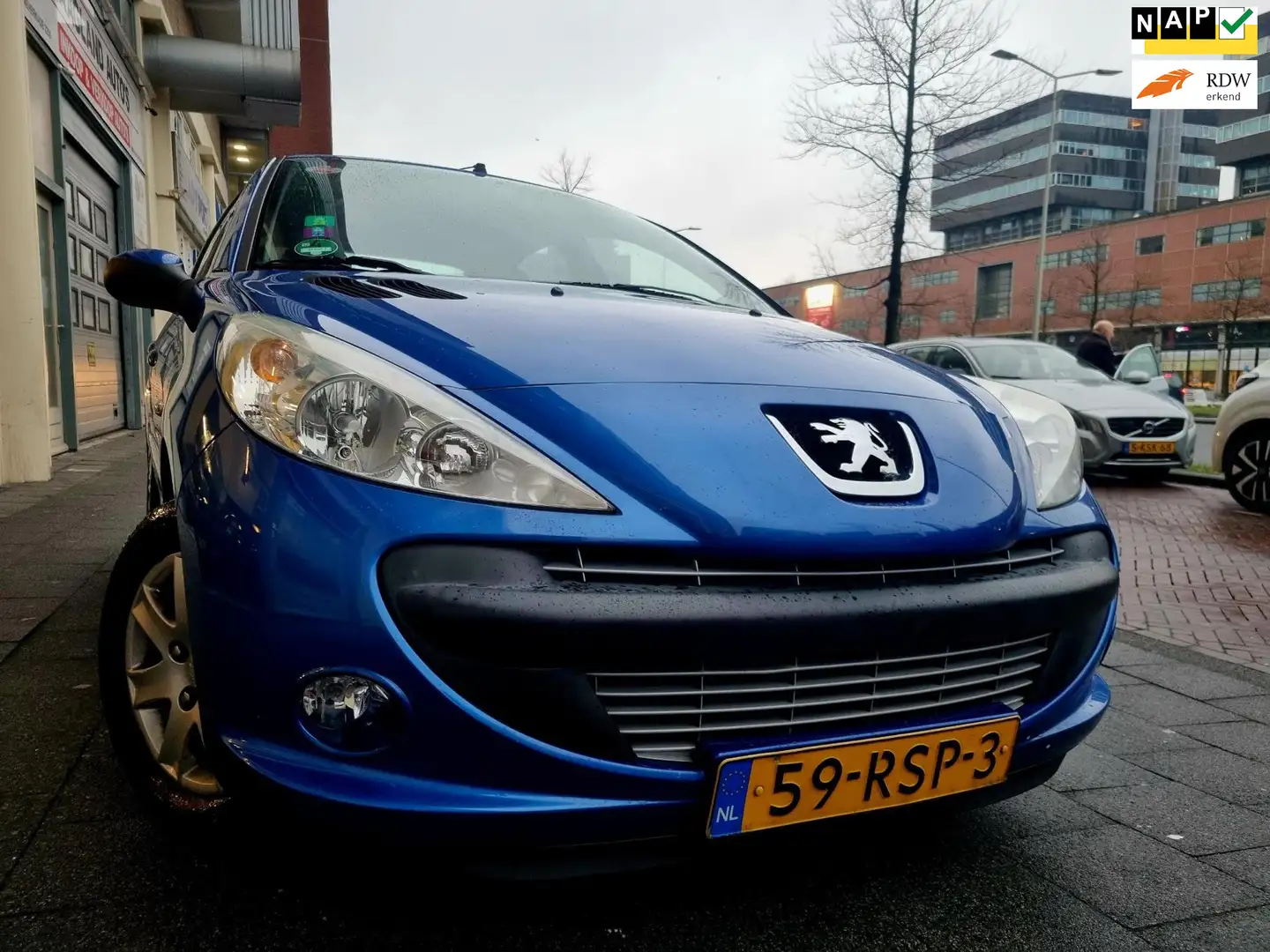 Peugeot 206 + 1.4 XS 5drs Airco ElecRam Zeer Nette Staat Blauw - 1