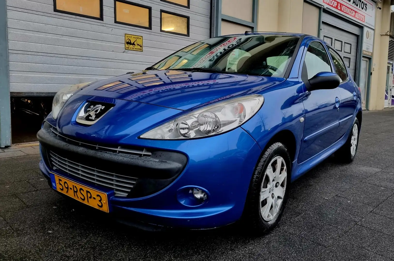 Peugeot 206 + 1.4 XS 5drs Airco ElecRam Zeer Nette Staat Blauw - 2