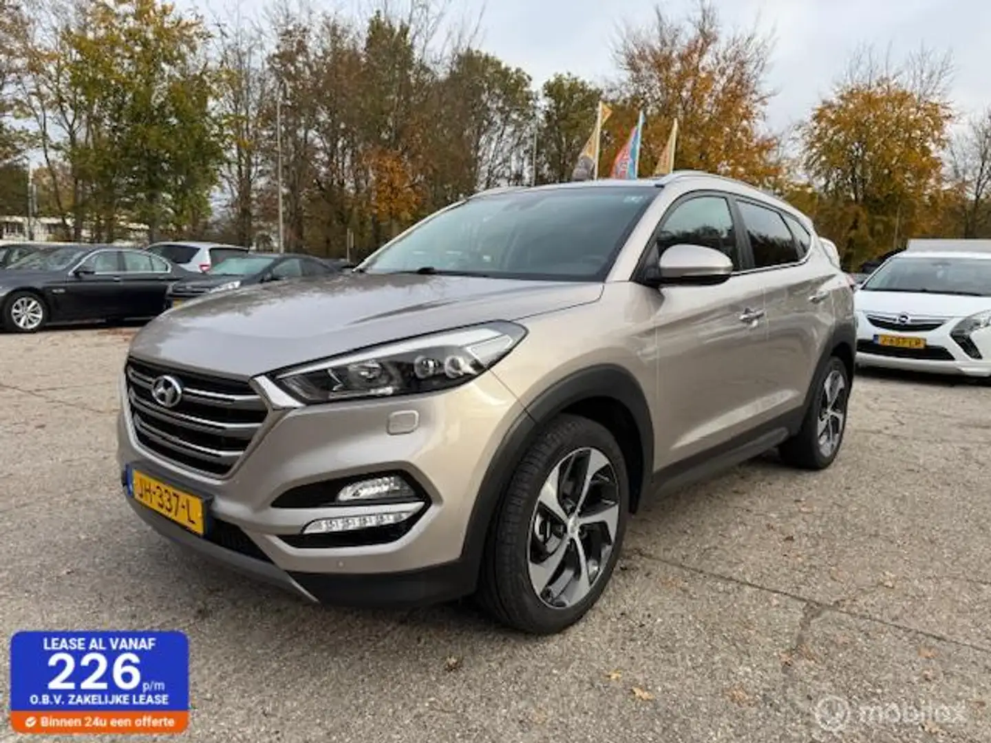 Hyundai TUCSON 1.6 T-GDi 177PK Premium Beige - 1