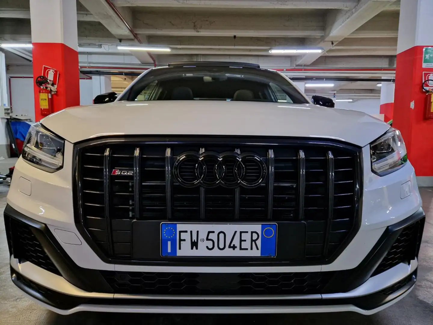 Audi SQ2 TFSI QUATTRO S-TRONIC SPORT ATTITUDE TETTO+19 Blanco - 2
