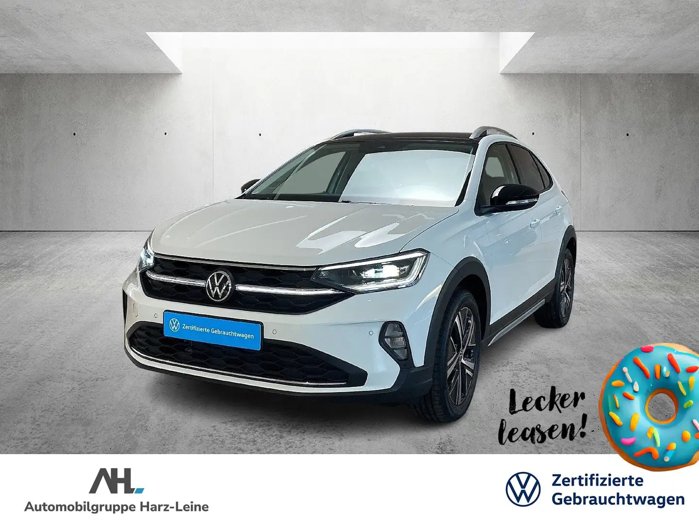Volkswagen Taigo 1.0 TSI Style DSG IQ.Light Navi RFK Appconnect Weiß - 1