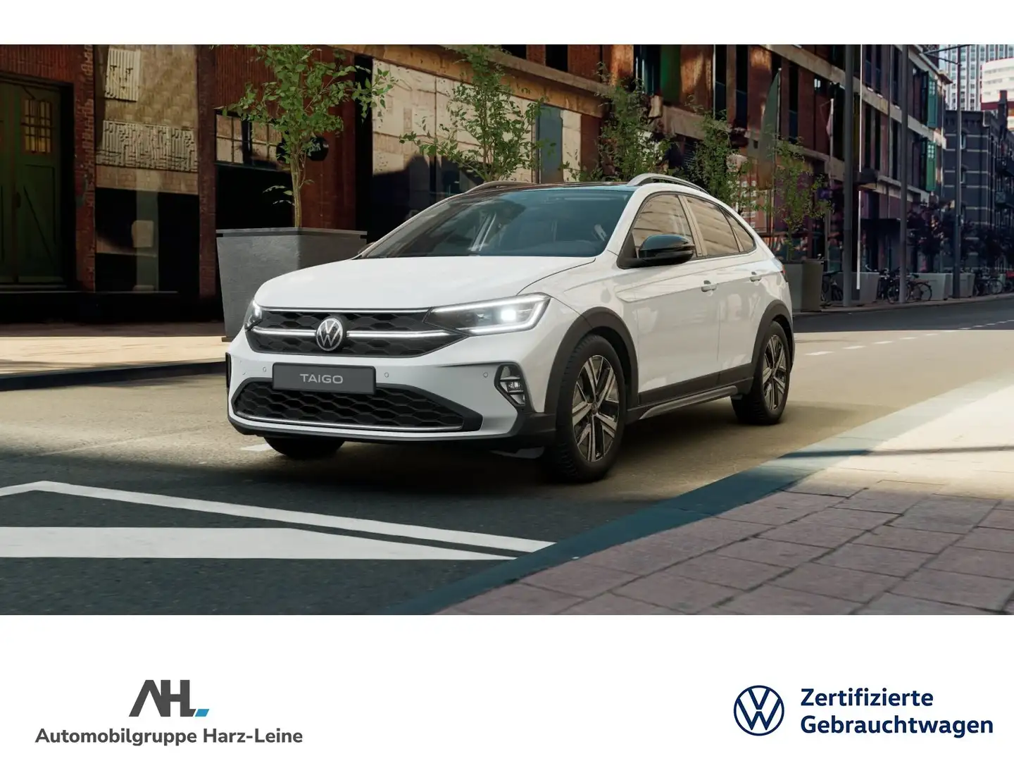 Volkswagen Taigo 1.0 TSI Style DSG IQ.Light Navi RFK Appconnect Weiß - 1