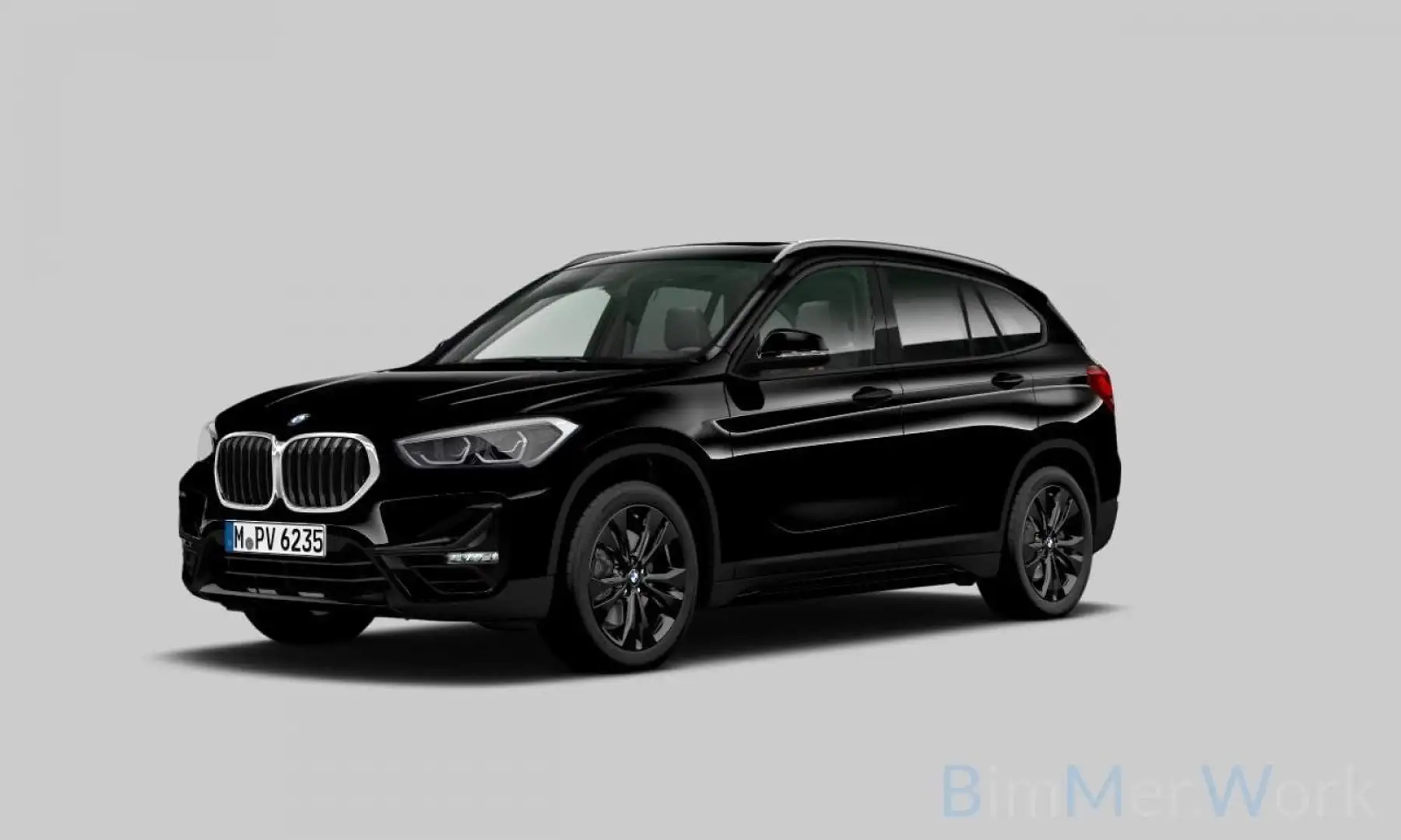 BMW X1 xD20i Sport Line Panorama Parkassist DAB HiFi Schwarz - 1