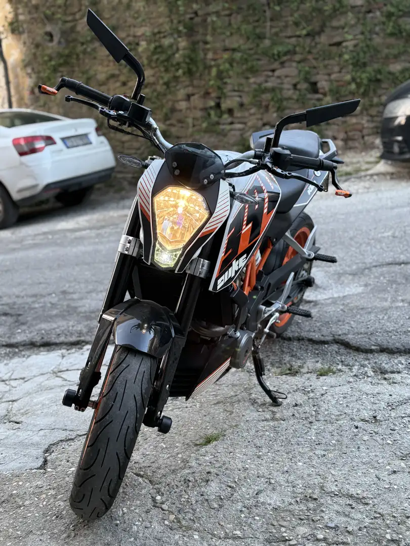 KTM 390 Duke ABS guidabile con A2 Portocaliu - 2