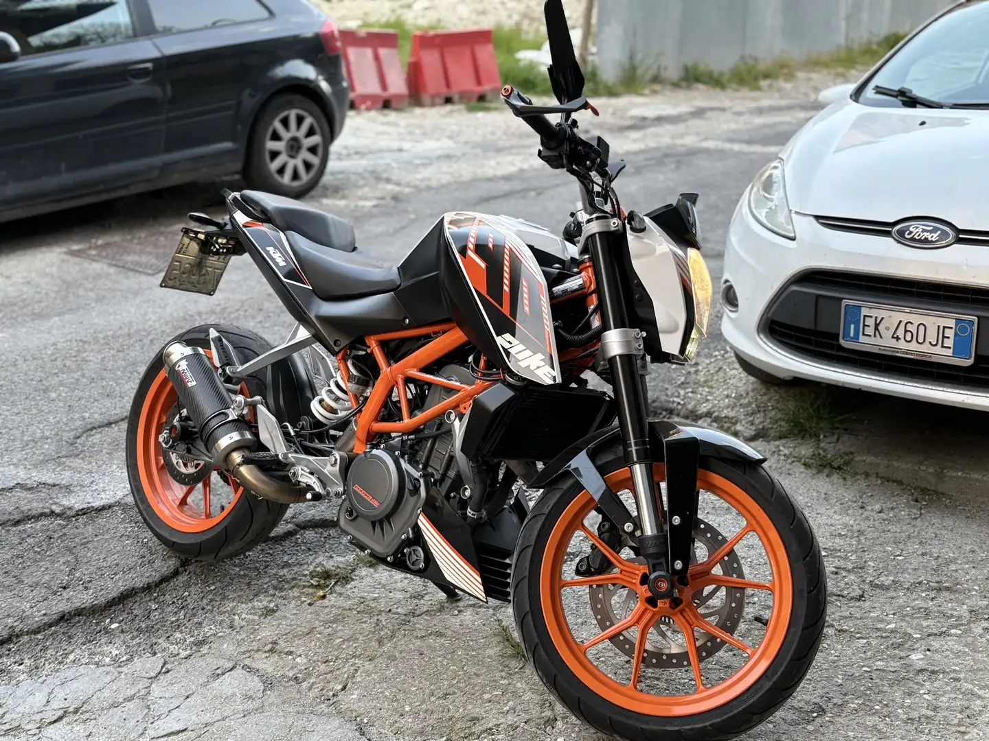 KTM 390 Duke ABS guidabile con A2 Portocaliu - 1